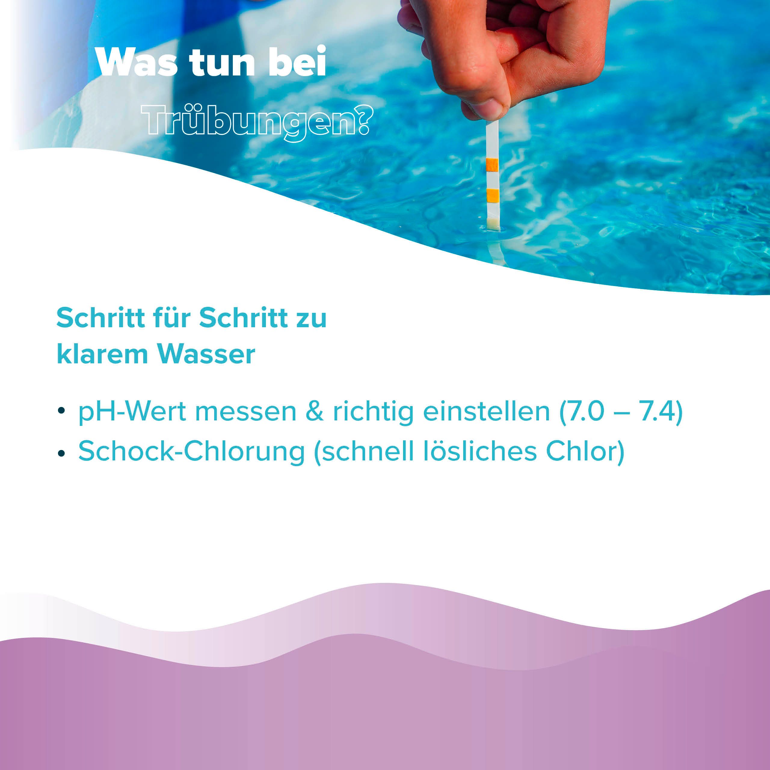 Höfer Chemie GmbH Poolpflege 5 L BAYZID® Poolclear - Trübungsbeseitigung für Pool-Filter, Schnelle Klärung von trübem Poolwasser – Bild 5 von 5