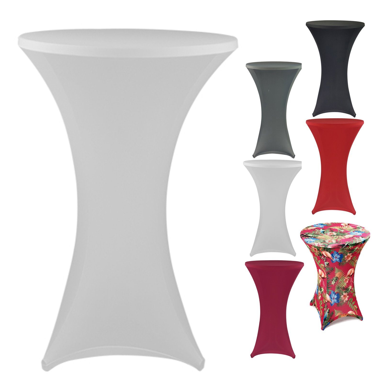 heimtexland Stehtischhusse Stretch Husse Stehtisch Bistrotisch Event Deko, günstig online kaufen