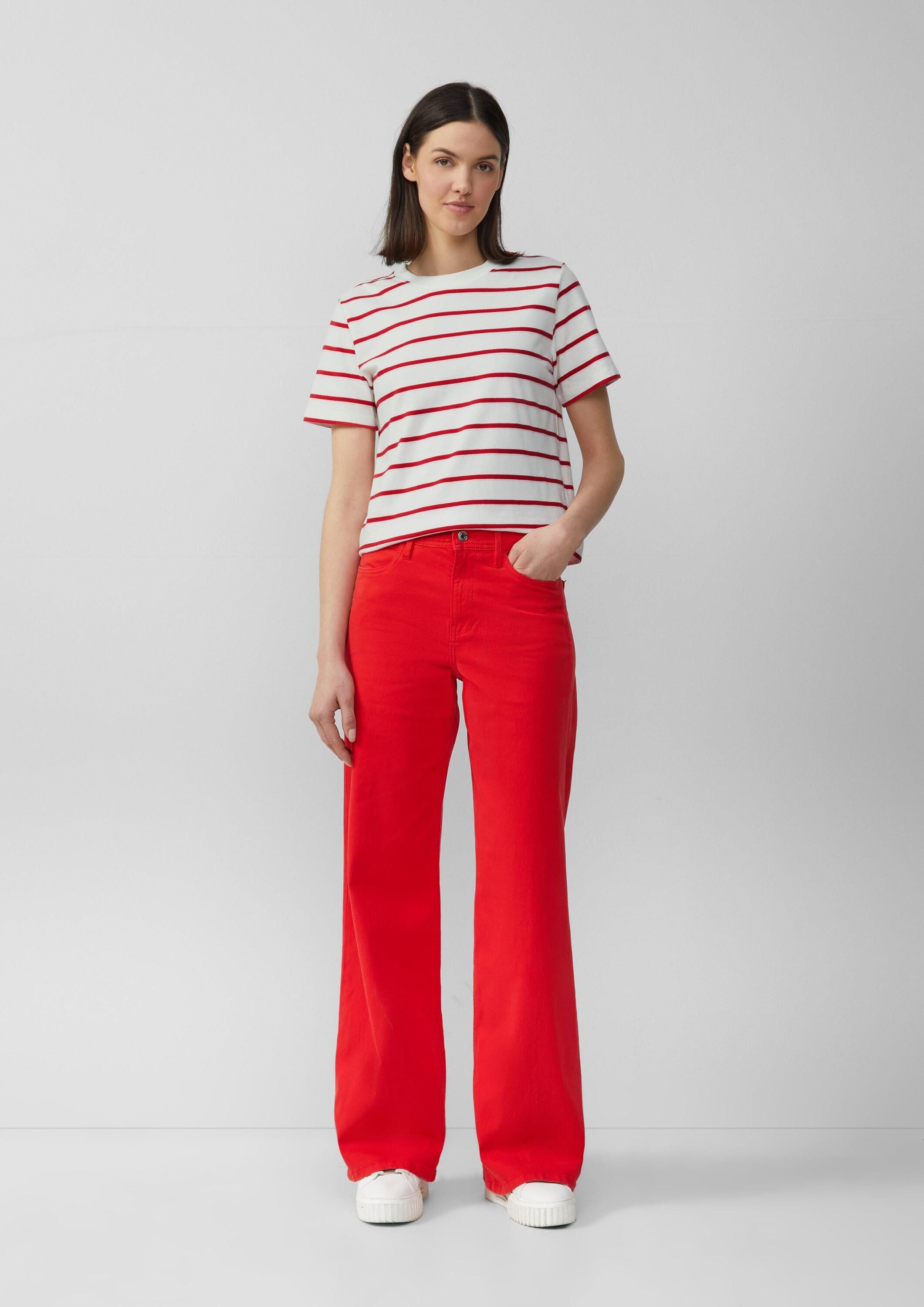 s.Oliver Weite Jeans Jeans-Hose SURI Jeans Suri / Regular Fit / High Rise / Wide Leg