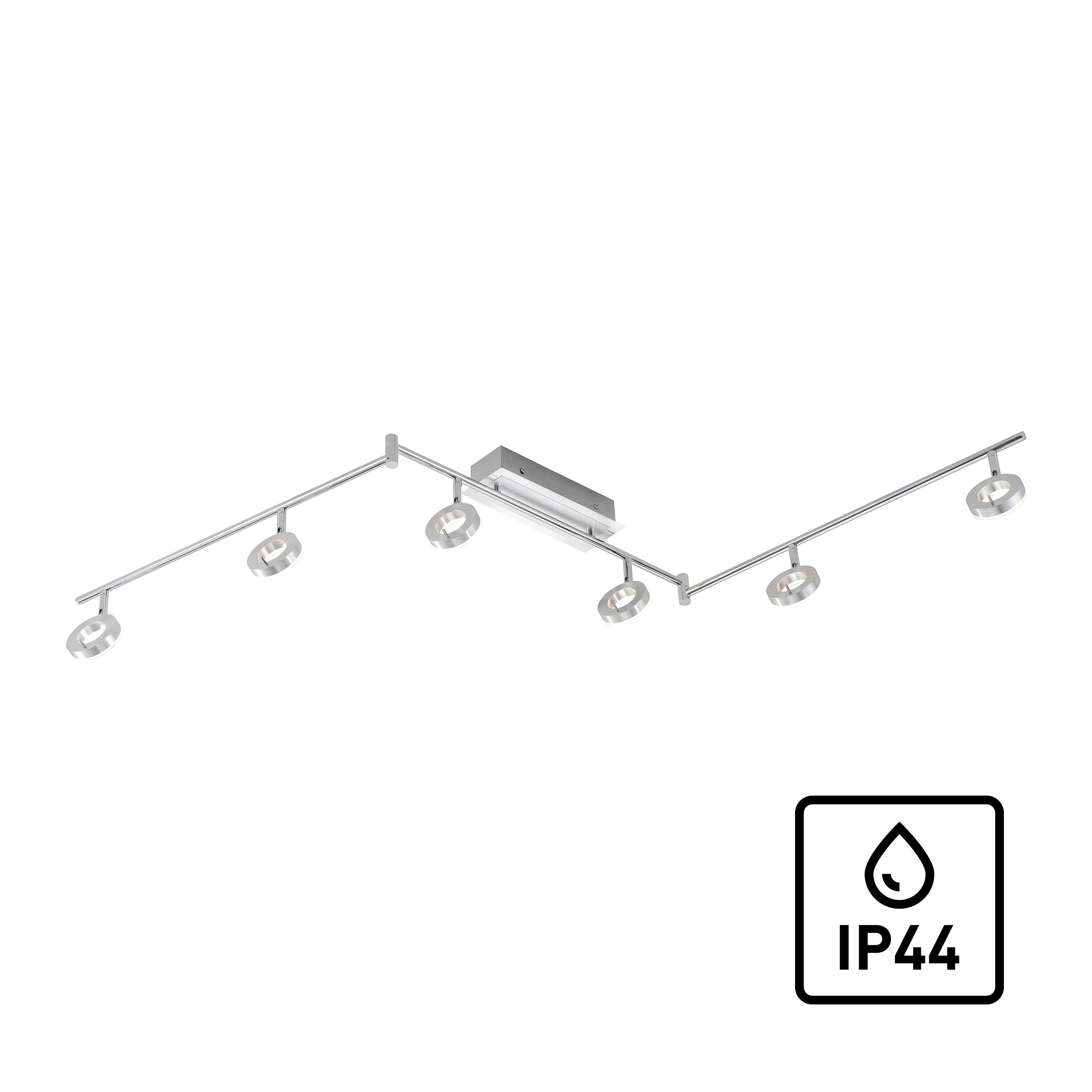 Paul Neuhaus Deckenleuchte SILEDA, LED fest integriert, Warmweiß, LED, IP44 | Wandleuchten