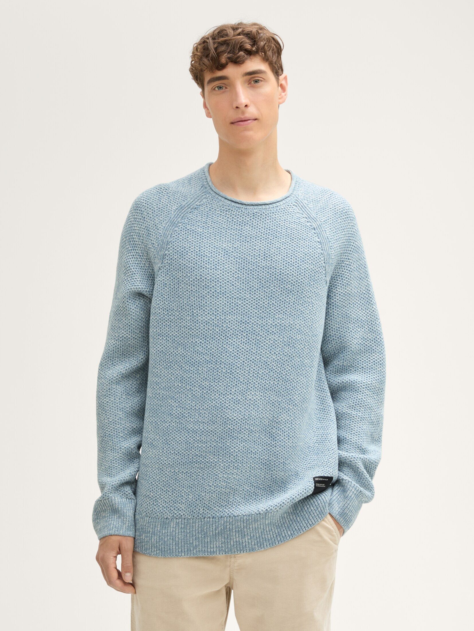 Strickpullover Strickpullover mit Struktur