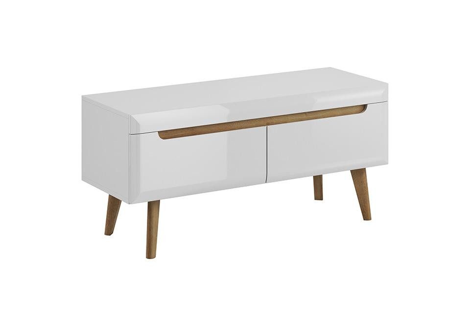 Xlmoebel TV-Schrank Moderner RTV-Sideboard mit TV-Aufsatz in Holzoptik (Sofagarnitur 3+2+1 Sitzer Hutten) Hergestellt in Europa