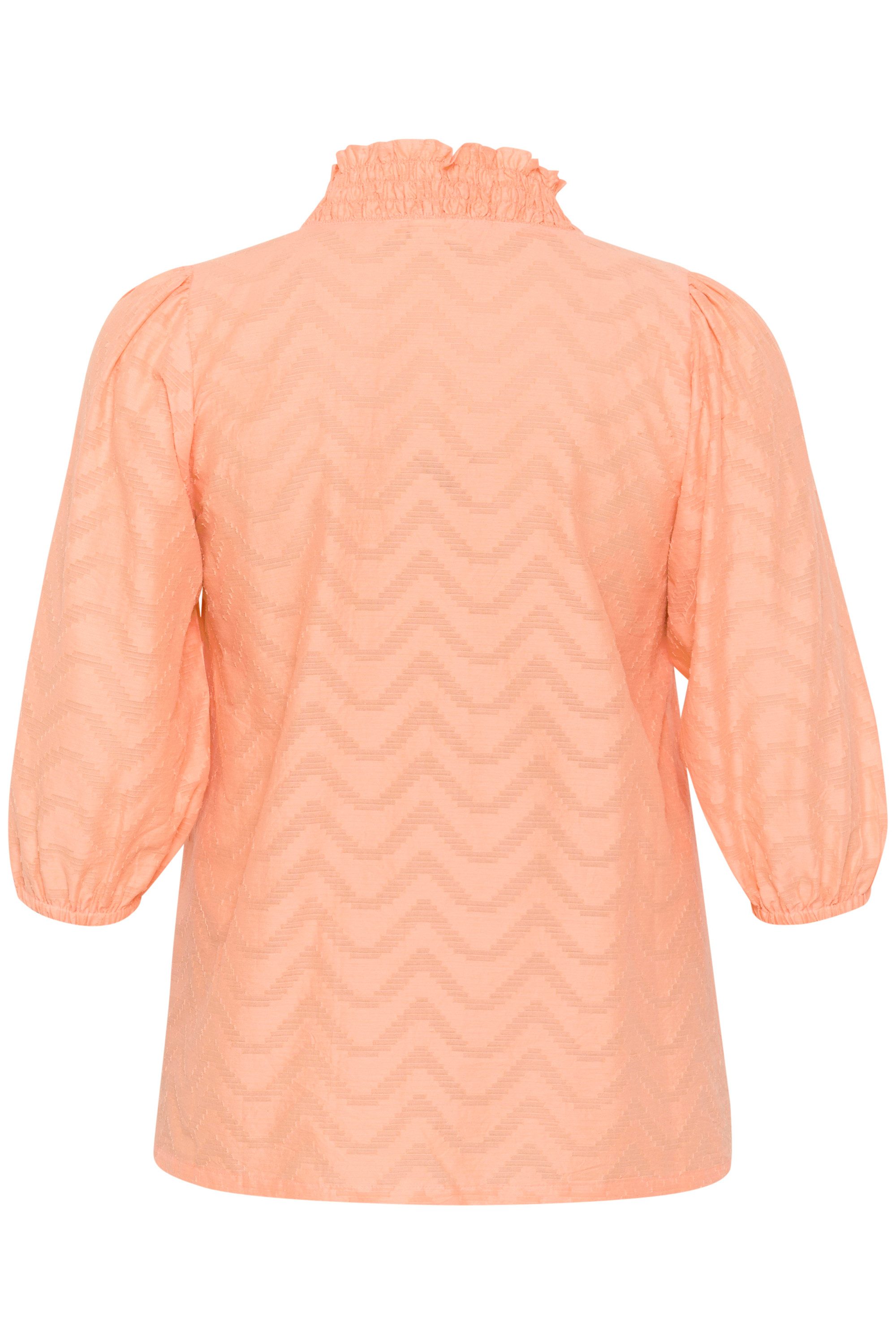 KAFFE Curve Langarmbluse Langarm-Bluse KCvitana Große günstig online kaufen