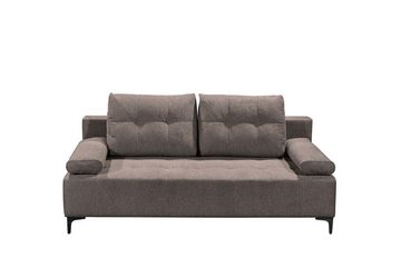 ED EXCITING DESIGN Schlafsofa, Molina Schlafsofa 203 x 107 cm Polstergarnitur Sofa Couch Espresso