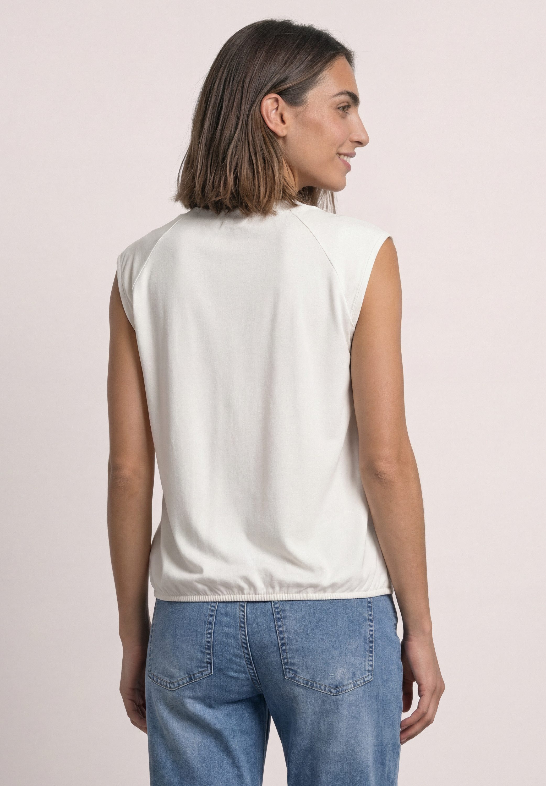 STREET ONE Shirttop aus stretchigem Viskosematerial
