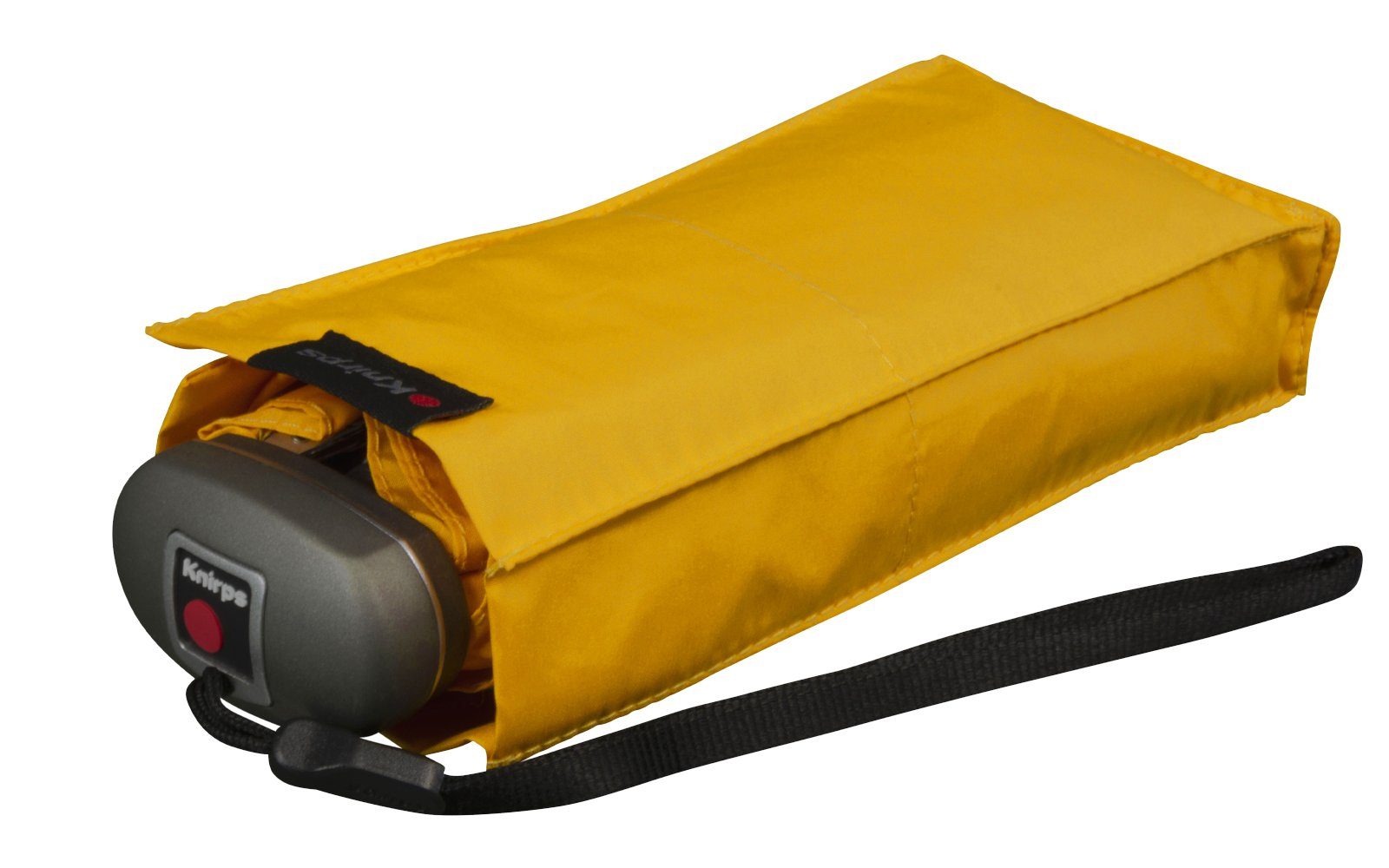 für curry winziger leicht Knirps® und flach, Taschenregenschirm die gelb Travel - Damen-Taschenschirm, Handtasche