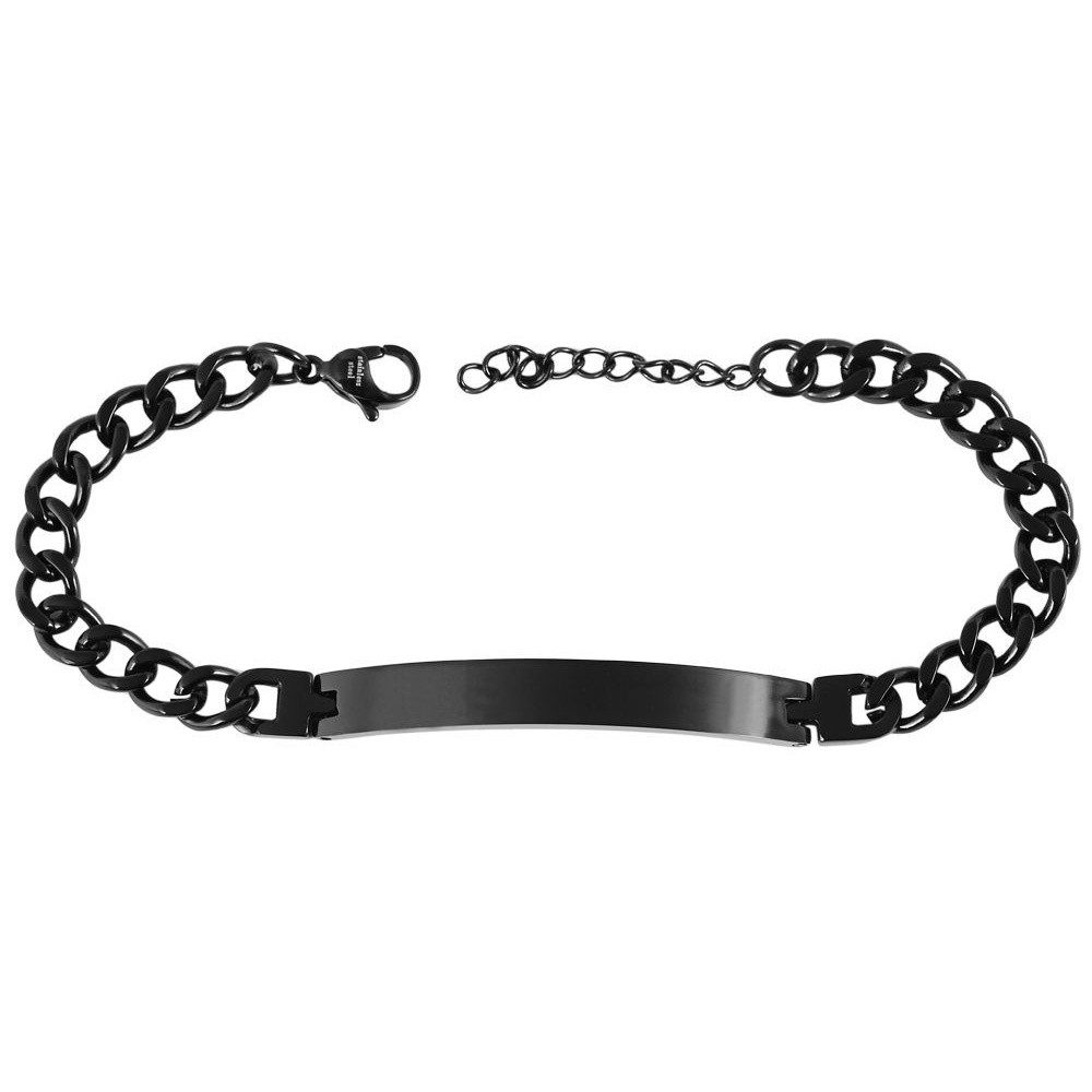 Armband Armband – Panzerarmband aus Edelstahl 21 cm