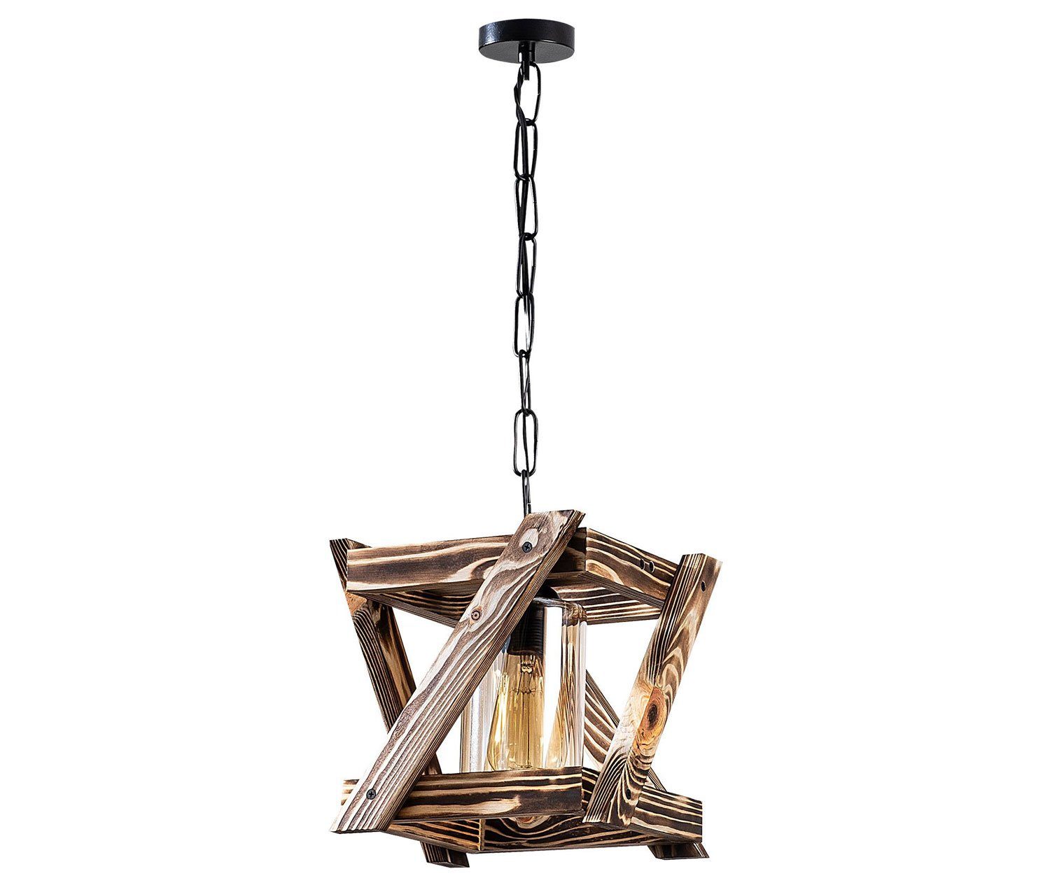 Relaxdays Blumenkarre Dampflok Aus Holz - 21x38x13 Cm, Natur, Mit Pflanzschale & Folie, Garten-Deko