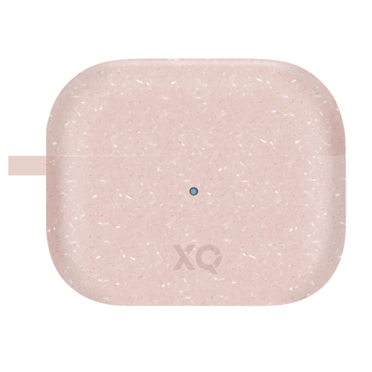 XQISIT Kopfhörer-Schutzhülle Etui ECO Skin Case Cover Schutz-Hülle Pink, passend für Ladecase Apple AirPods Pro Bluetooth Ohrhörer Kopfhörer