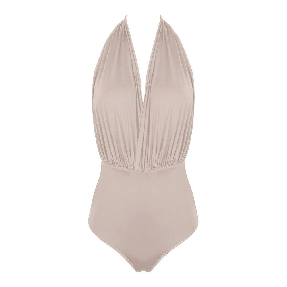 SEA ME SWIM Badeanzug ST.TROPEZ II Swimsuit - avela hazelnut