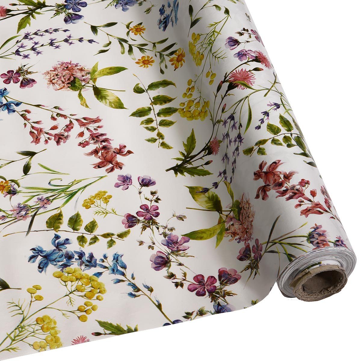 DéVa Tischdecke Wachstuchtischdecke "zarte Wildblumen" in günstig online kaufen
