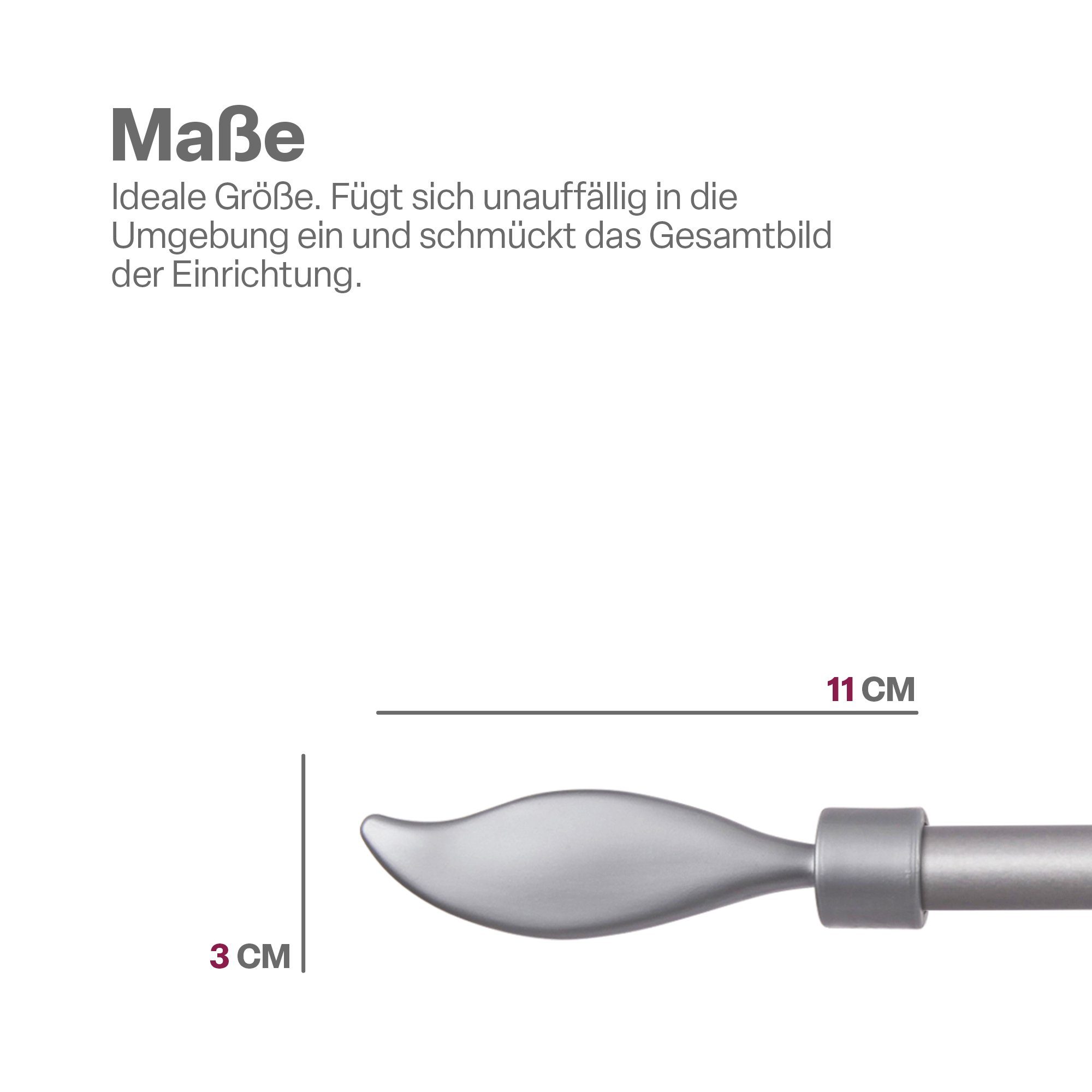 Bestlivings Gardinenstangen-Endstück 11975 - Endkappe für günstig online kaufen
