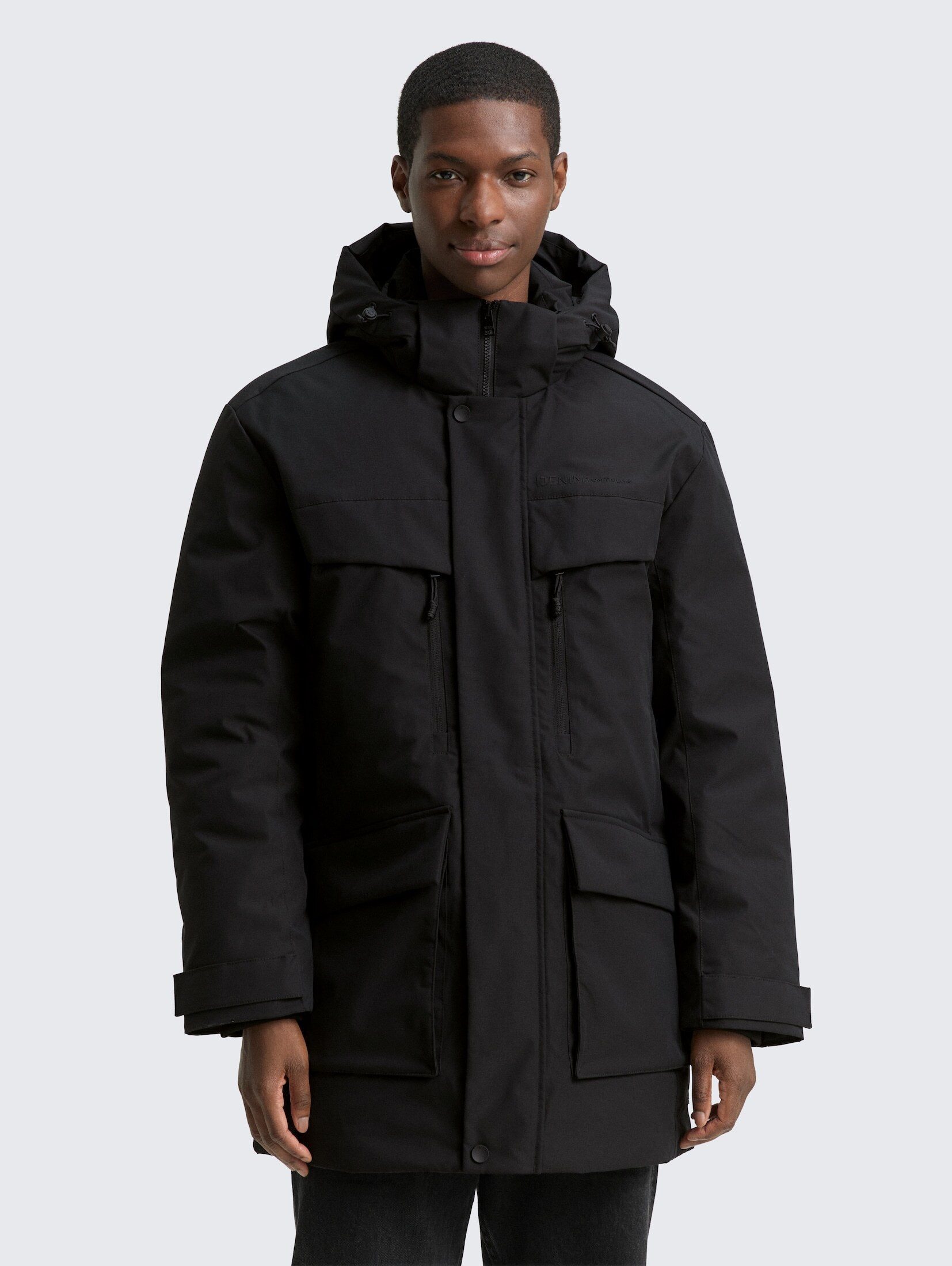 TOM TAILOR Denim Wintermantel Jacken Arctic Parka mit abnehmbarer Kapuze