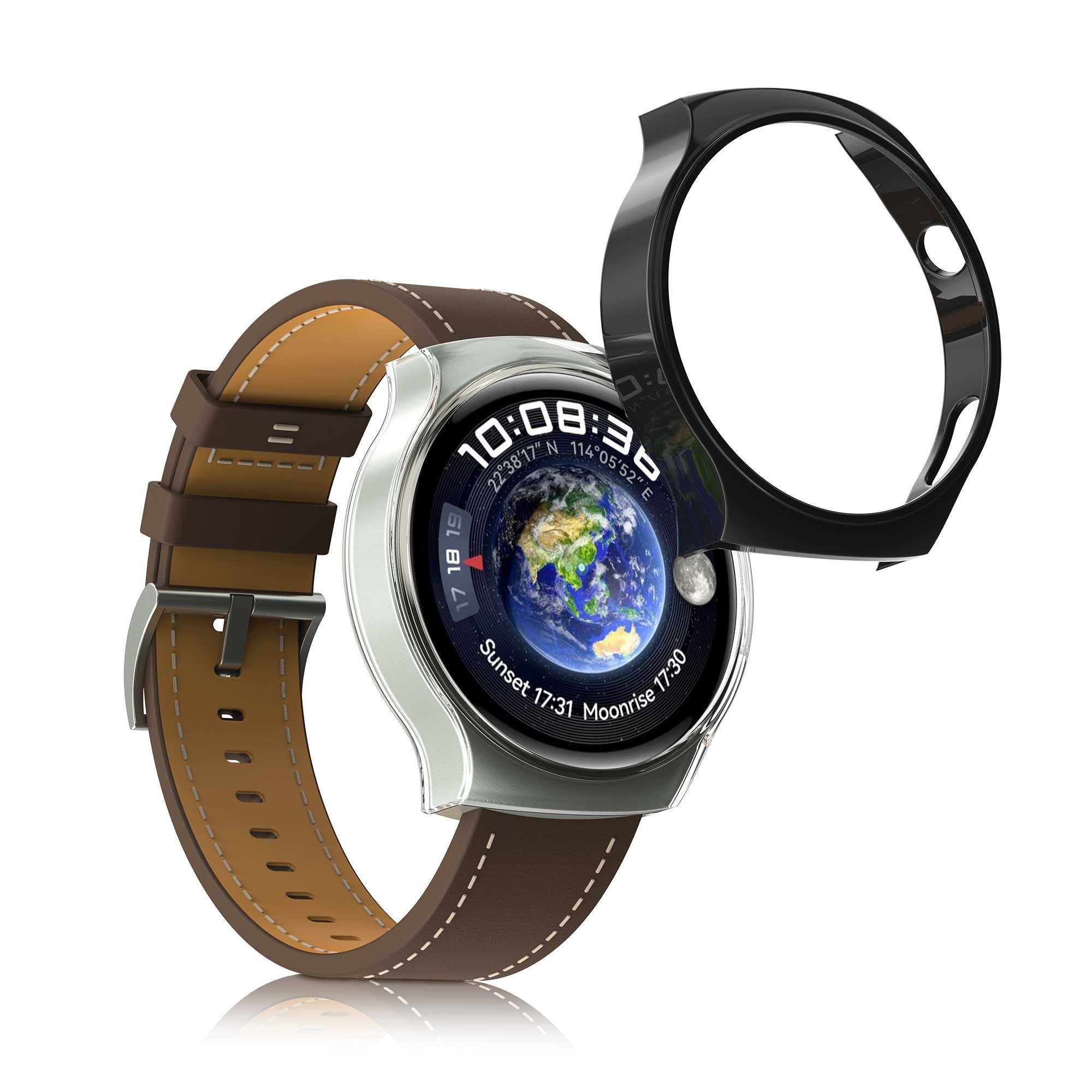 kwmobile Smartwatch-Hülle 2x Hülle für Huawei Watch 4 Pro, Fitnesstracker  Case Set - ohne Tracker