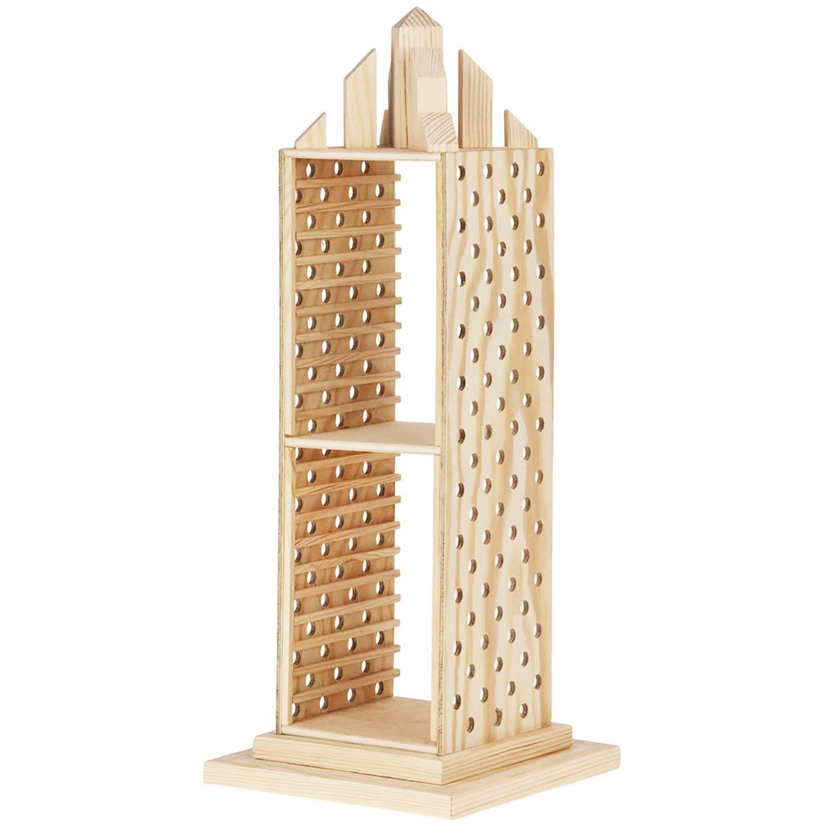 CD-Ständer Bausatz ab 12 J. Holzbaukasten