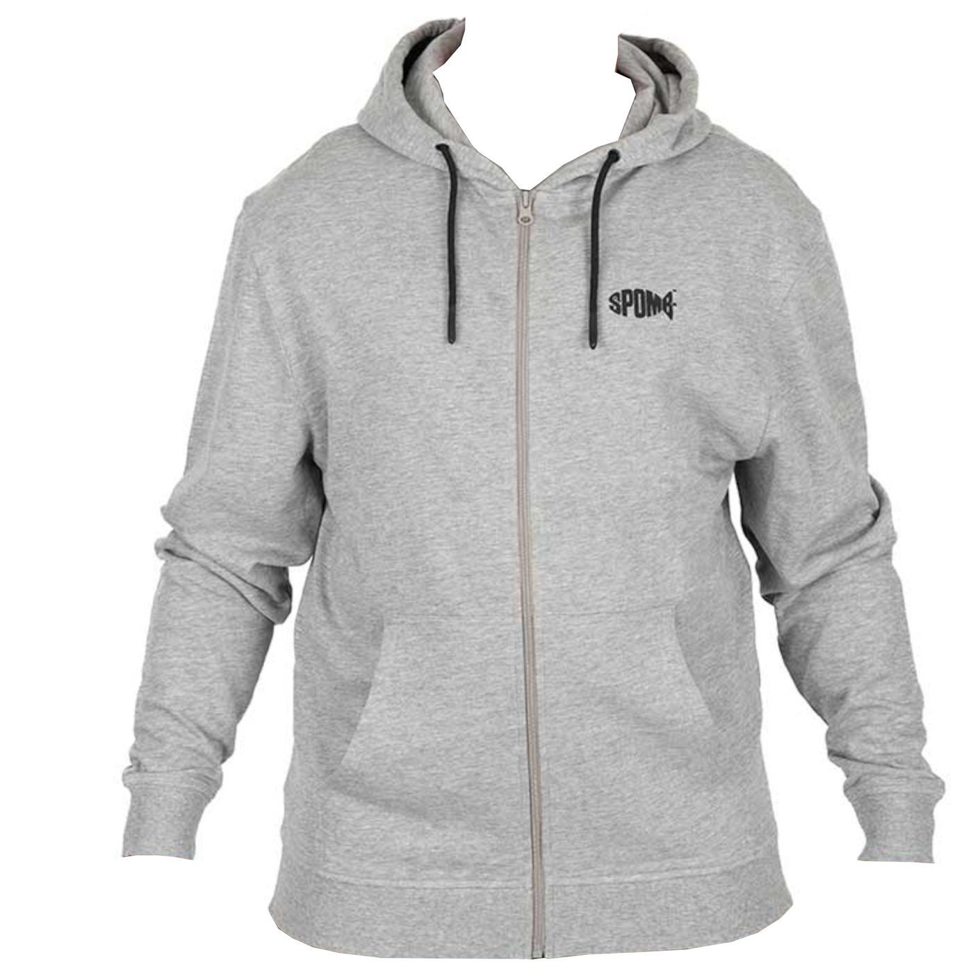 Spomb Kapuzenpullover Spomb Grey Hoodie full Zip - Angelpullover