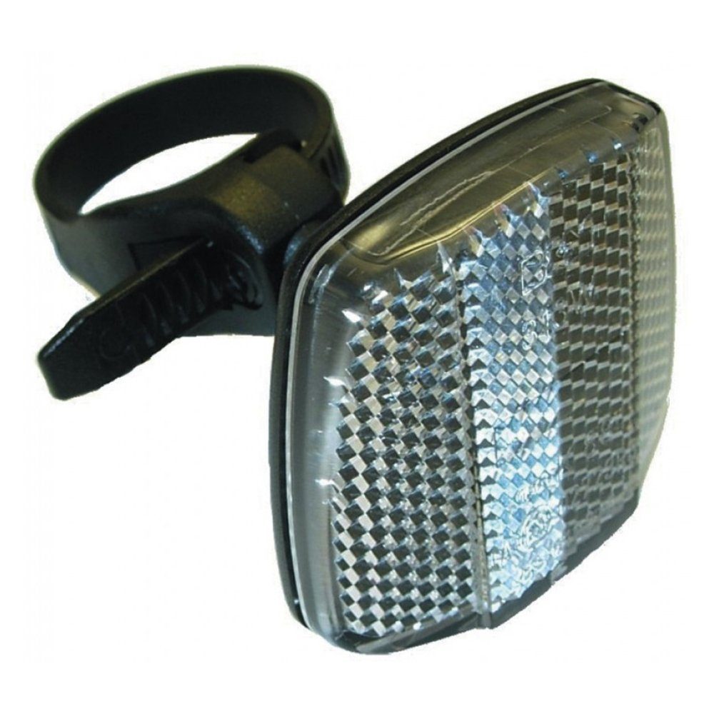 Fahrradreflektor 'Z'-Front-Strahler mit Kunststoff-Schraubschelle 13-40 mm