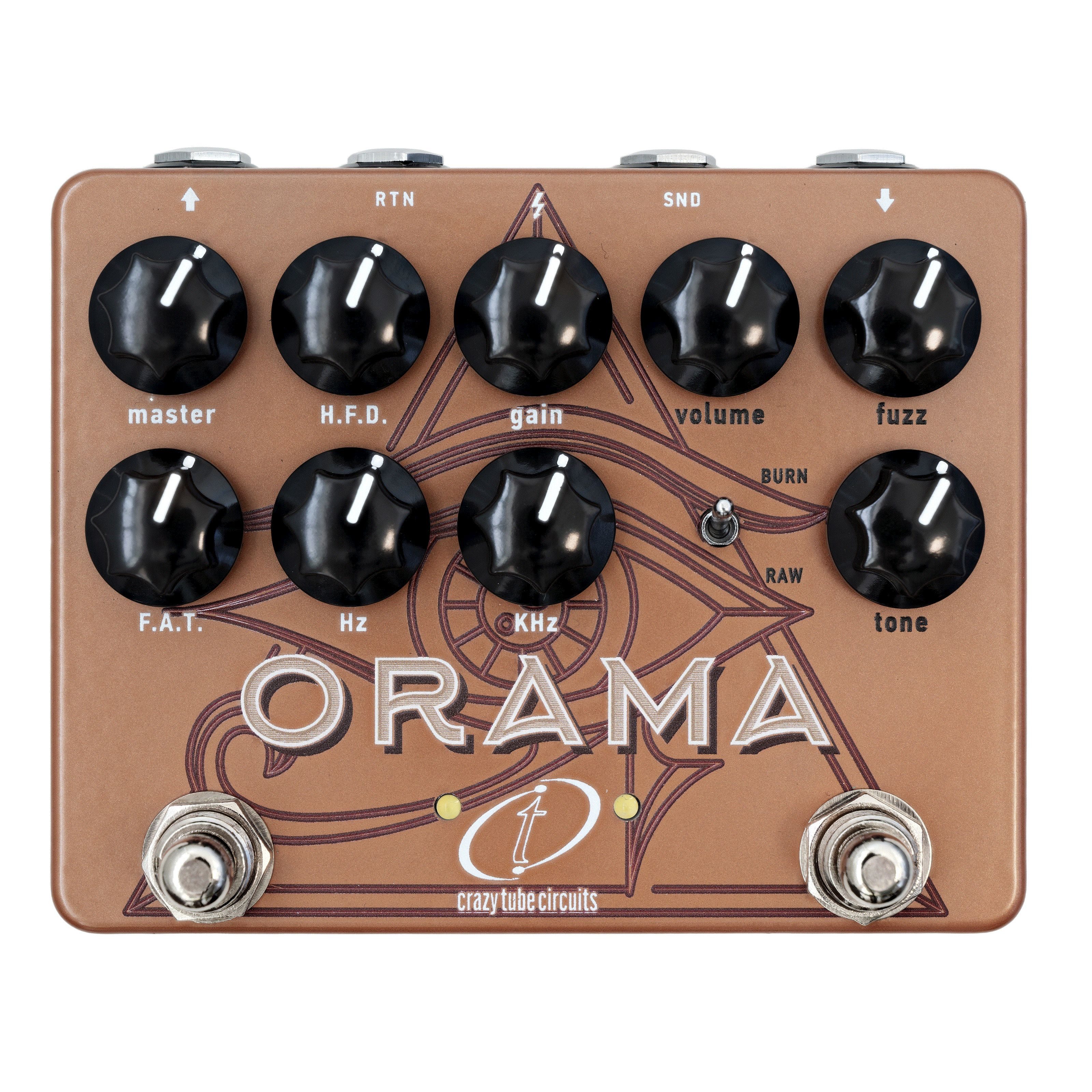 Crazy Tube Circuits Musikinstrumentenpedal, (Effekte, Sonstige Effekte), Orama - Effektgerät für Gitarren