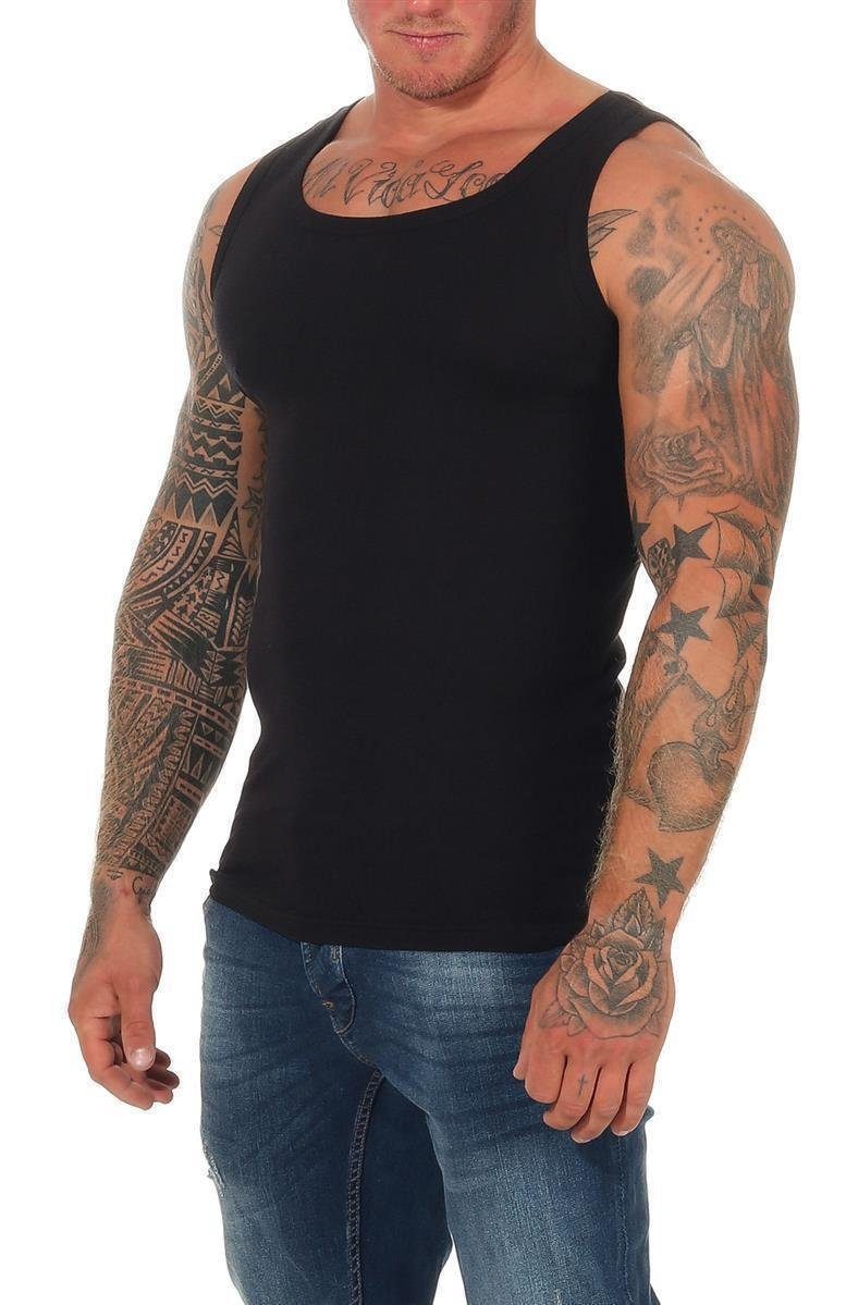 EloModa Unterhemd Herren Unterhemd 2 Stück - 100% Baumwolle, Nahtlos, Komfo günstig online kaufen