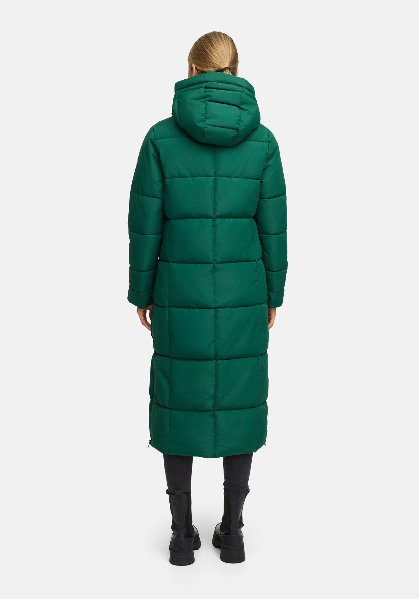 Marikoo Winterjacke Firella extra lange Passform und seitliche Belüftungsöffnungen