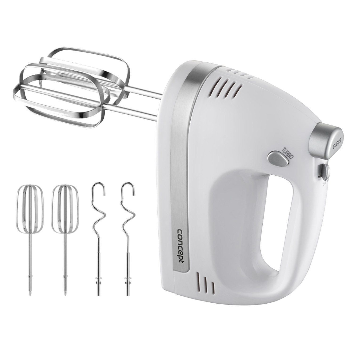 Concept Handmixer SR3390 5 Geschwindigkeiten, 500 W, 500-Watt-Handmixer