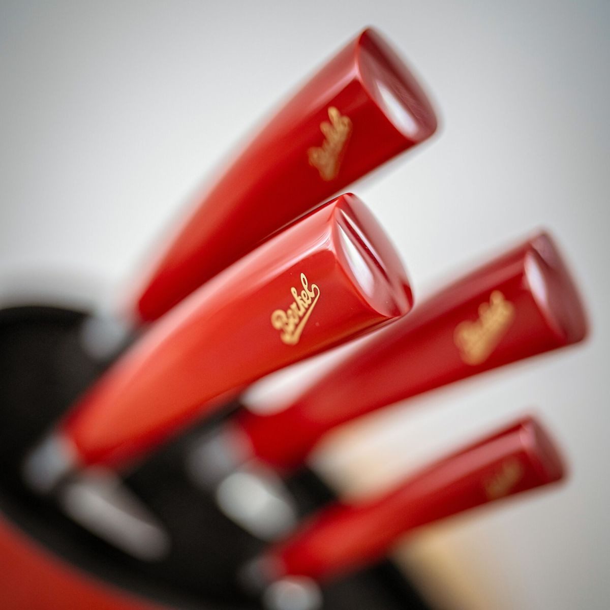 Berkel Zubereitungsmesser Elegance Red Chef-Set 3-tlg.