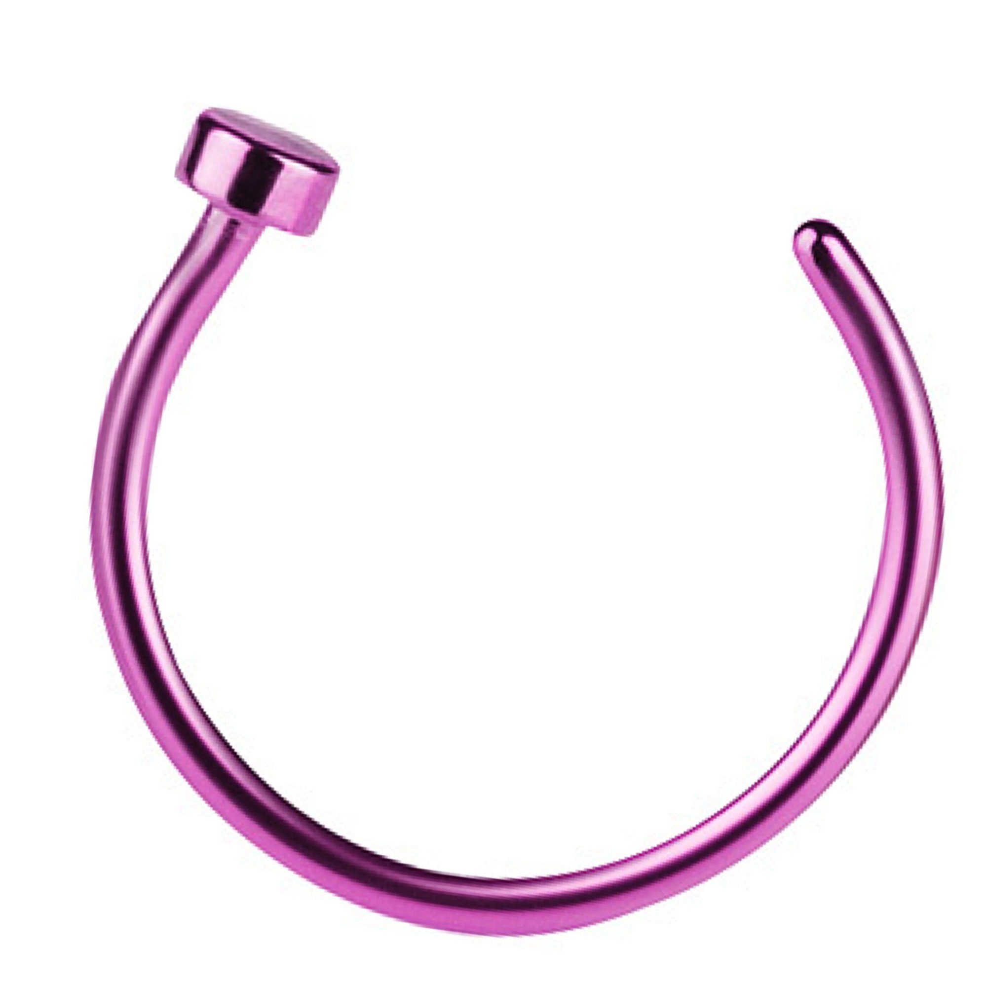 Taffstyle Nasenpiercing Fake Ring Piercing Hoop günstig online kaufen