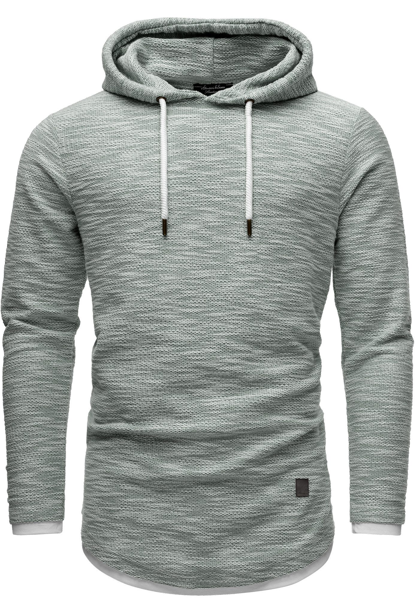 Amaci&Sons Kapuzenpullover LEXINGTON Kapuzenpullover Herren 2in1 günstig online kaufen