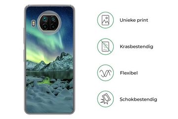 MuchoWow Handyhülle Meer - Eis - Nordlicht - Winter - Natur, Phone Case, Handyhülle Xiaomi Mi 10T Lite, Silikon, Schutzhülle