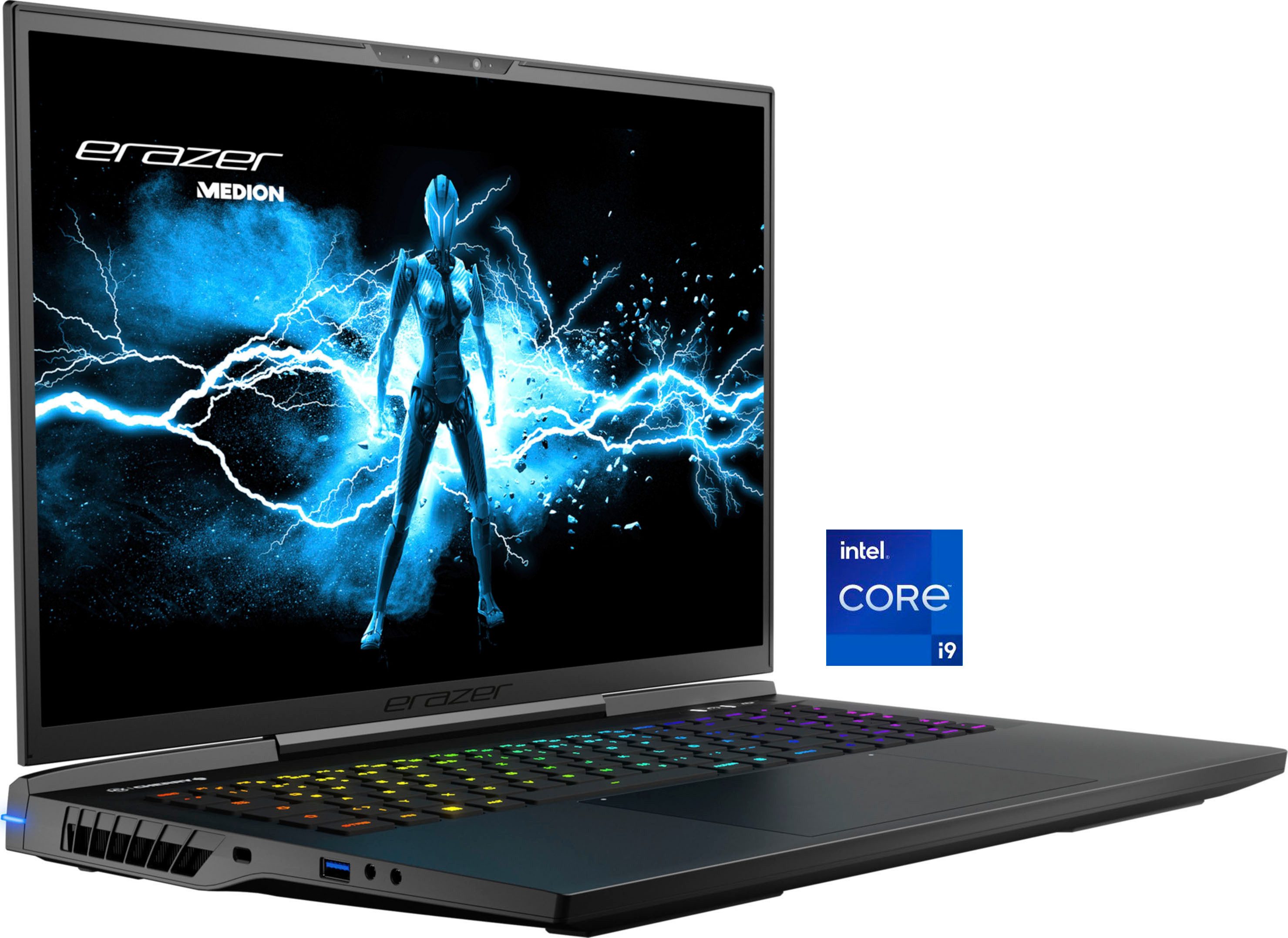 Medion® ERAZER Beast X40 Gaming-Notebook (43,2 cm/17 Zoll, Intel Core i9 14900HX, GeForce RTX 4080, 1000 GB SSD)