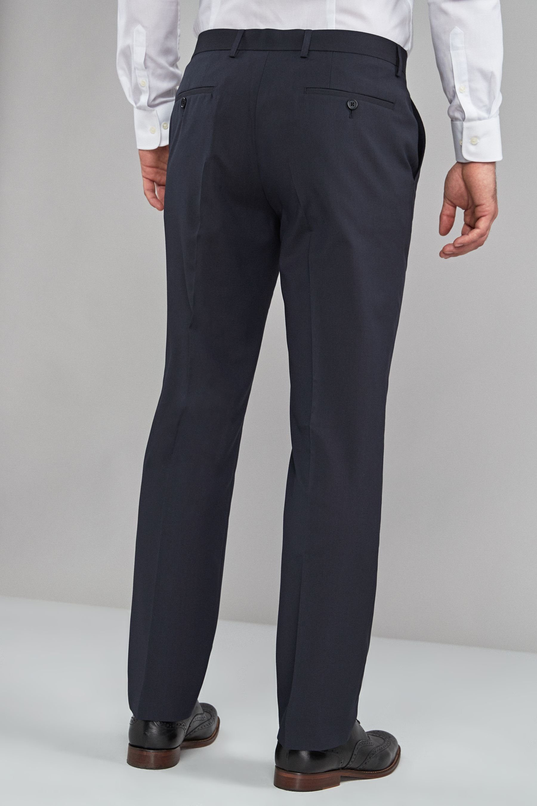 Next Dehnbund-Hose Formelle Stretchhose – Regular Fit (1-tlg) günstig online kaufen