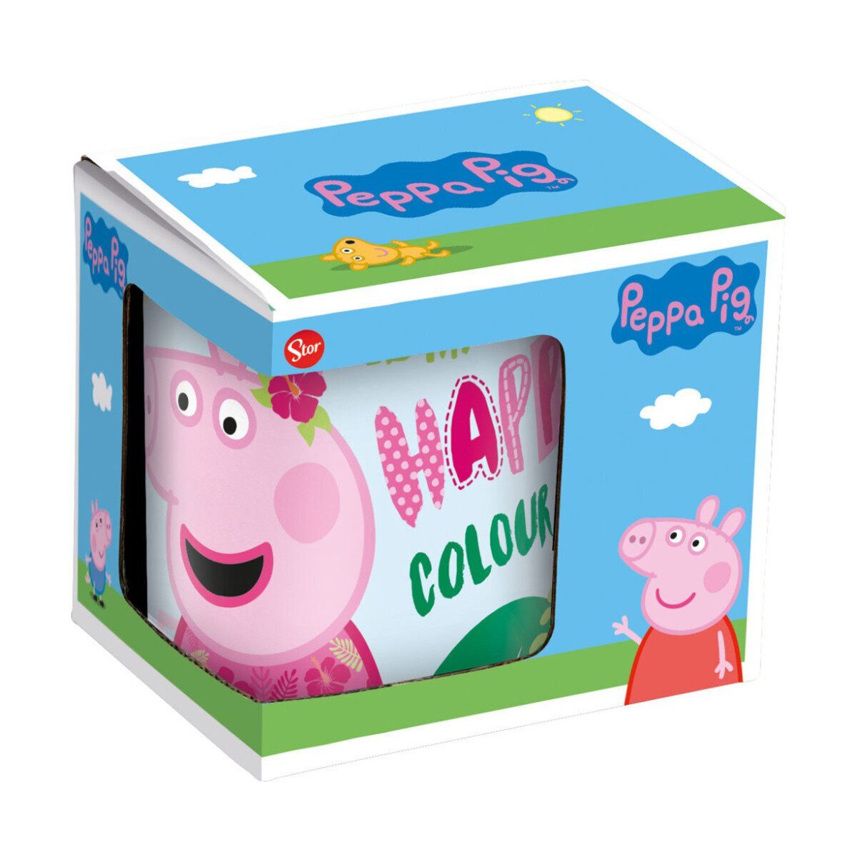 Peppa Pig Tasse Peppa Wutz Pink Porzellantasse 235 ml, 1-tlg.