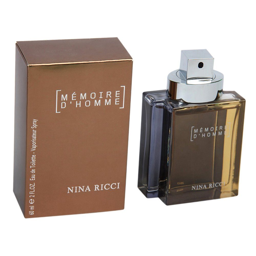 Nina Ricci Eau de de 60ml Eau Toilette Nina Spray D'Homme Toilette Memoire Ricci