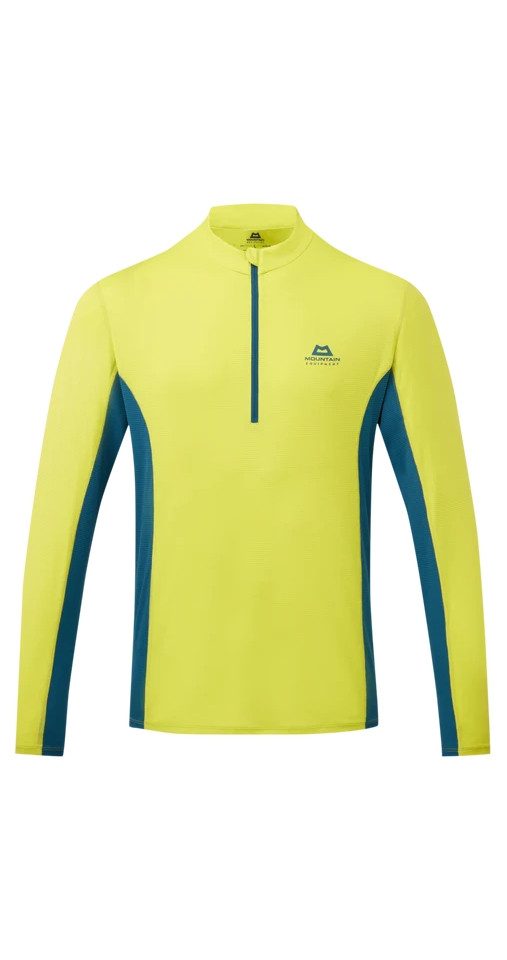 Langarmshirt Ignis LS Mens Zip-T Vine/Majolica