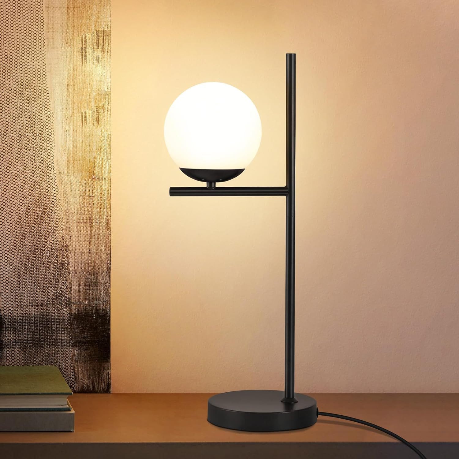 ZMH Tischleuchte Wohnzimmer Industrial Nachttischlampe - günstig online kaufen