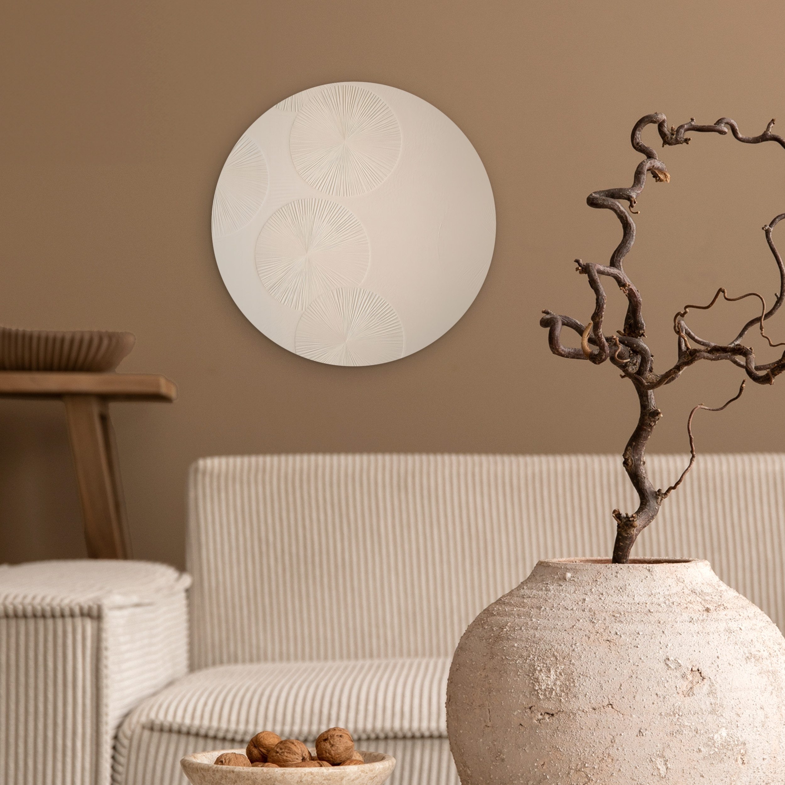 MuchoWow Gemälde Japandi - Beige - günstig online kaufen