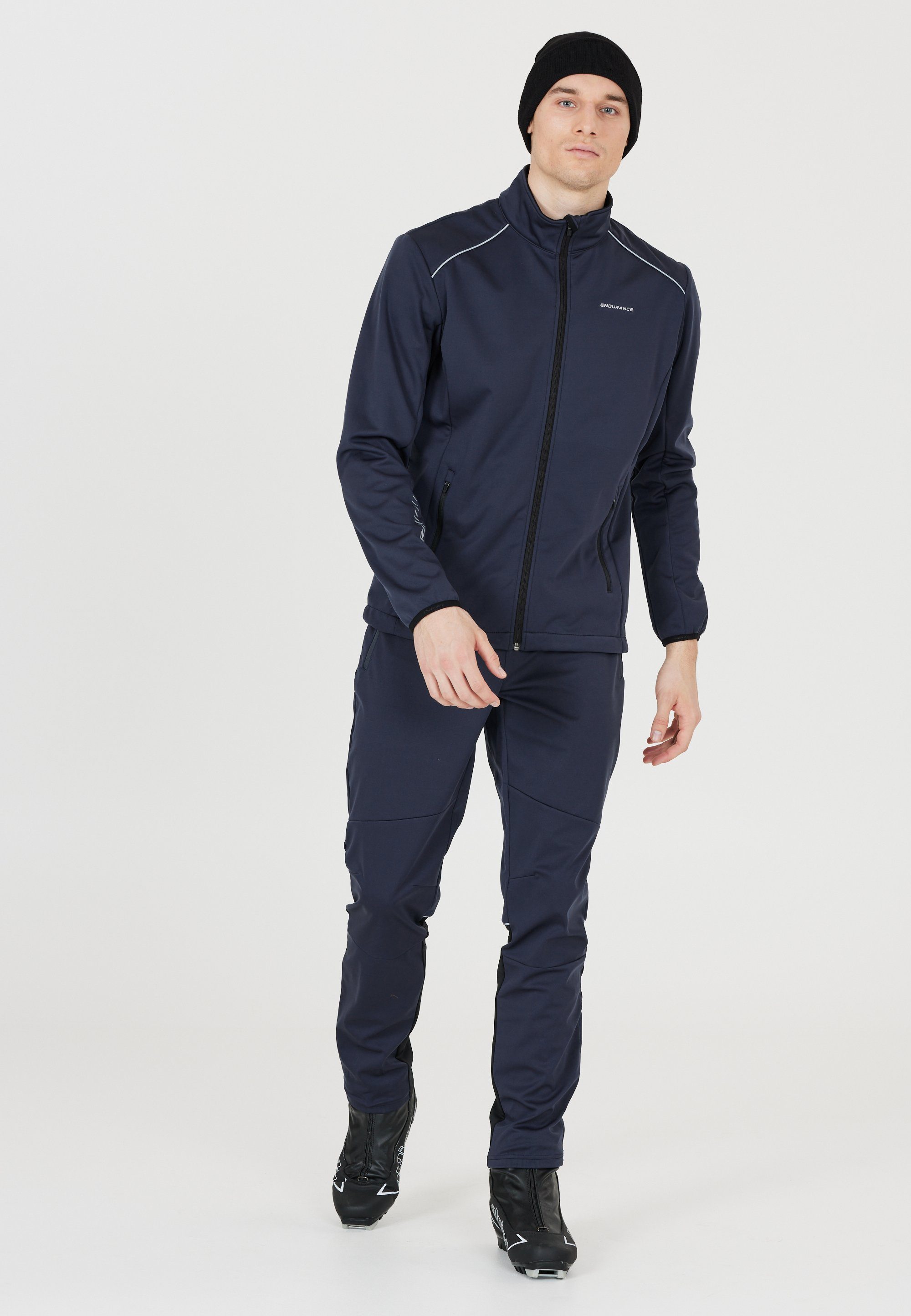 ENDURANCE Softshelljacke Naval mit wasser -und winddichter Funktion dunkelblau