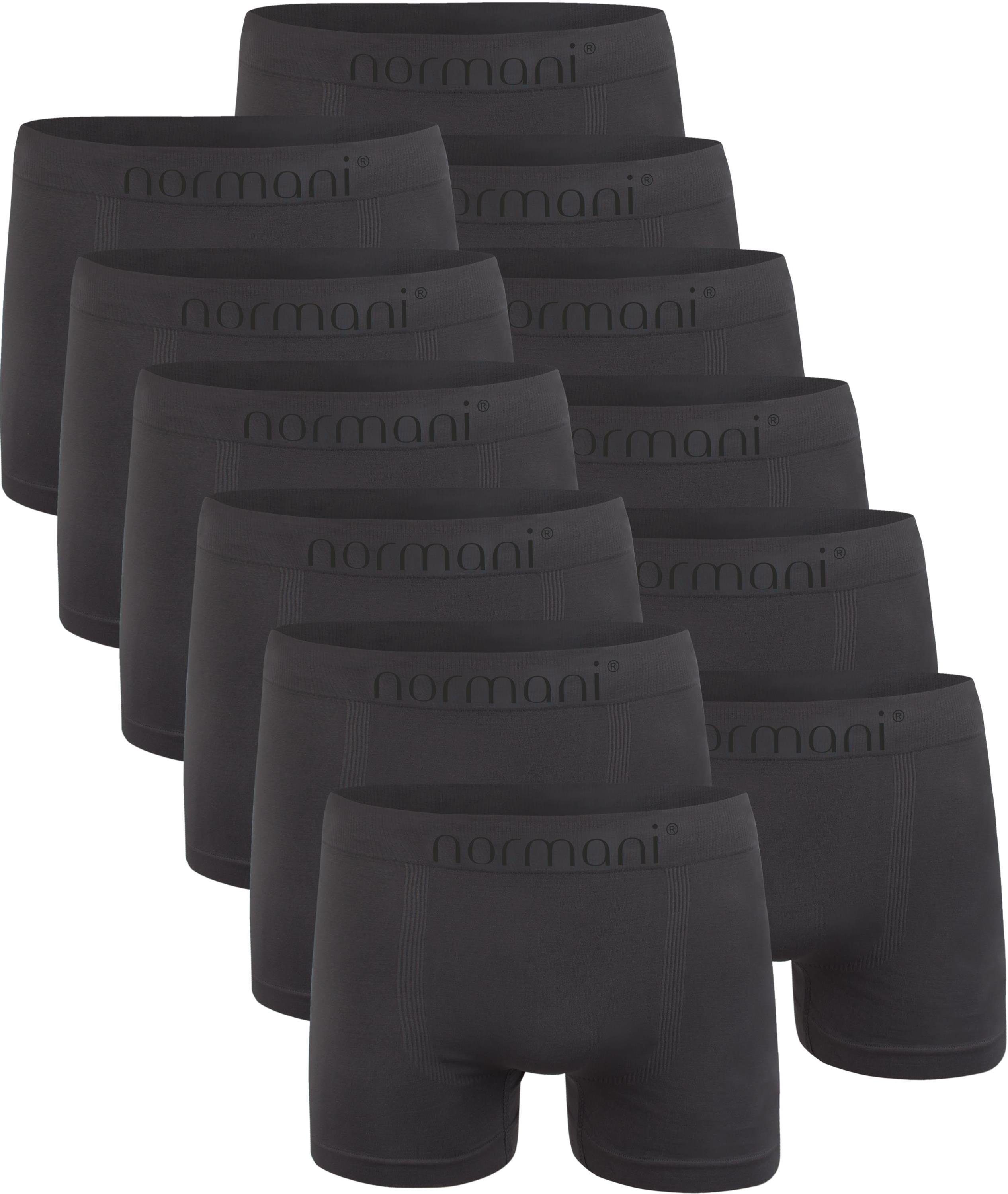 normani Retro Boxer 12 Stück Mikrofaser-Boxershorts für Herren Männer Retro günstig online kaufen