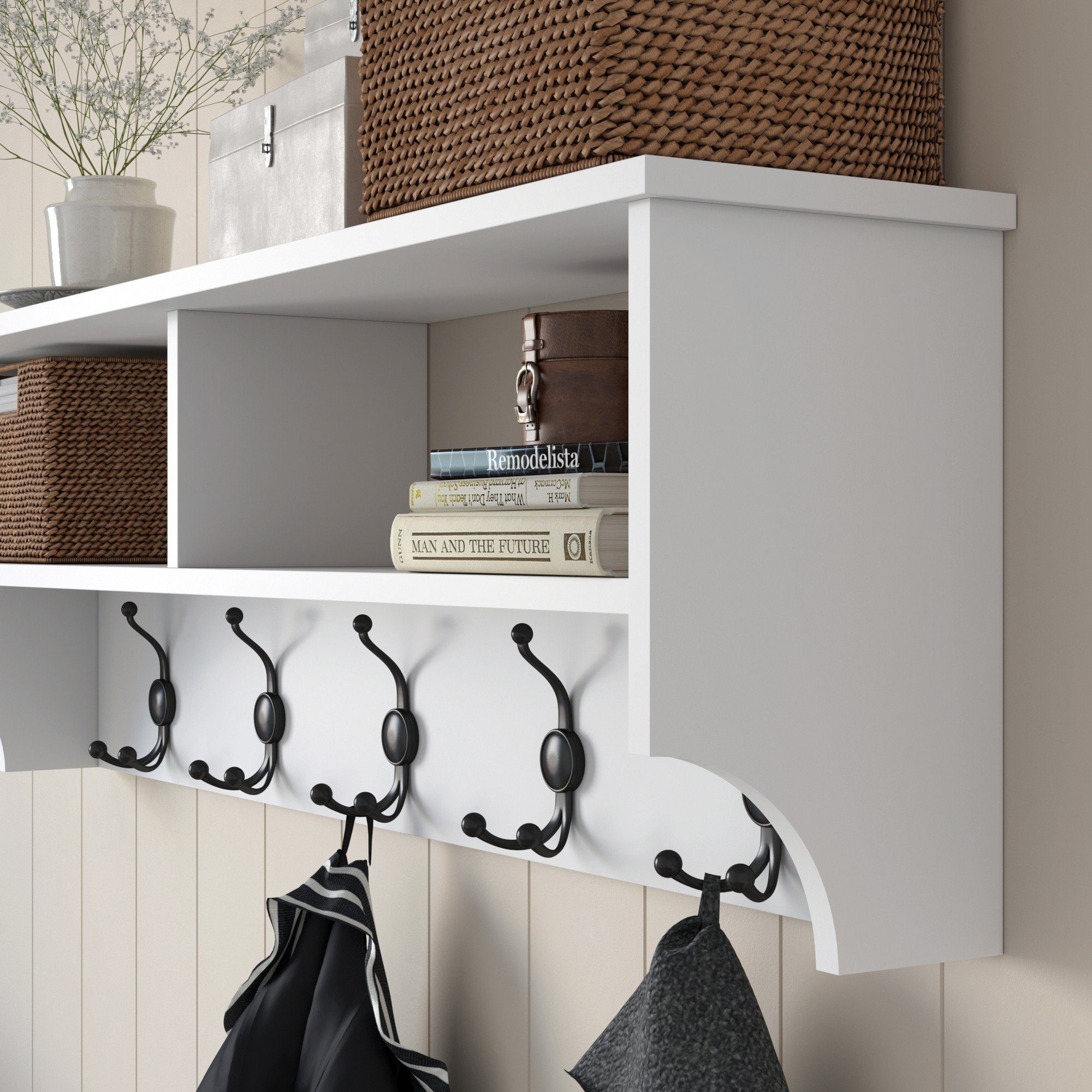 Skye Decor Garderobenständer 100% MELAMINE COATED PARTICLE BOARD, 37,2 cm x 22,2 cm x 120 cm N1702