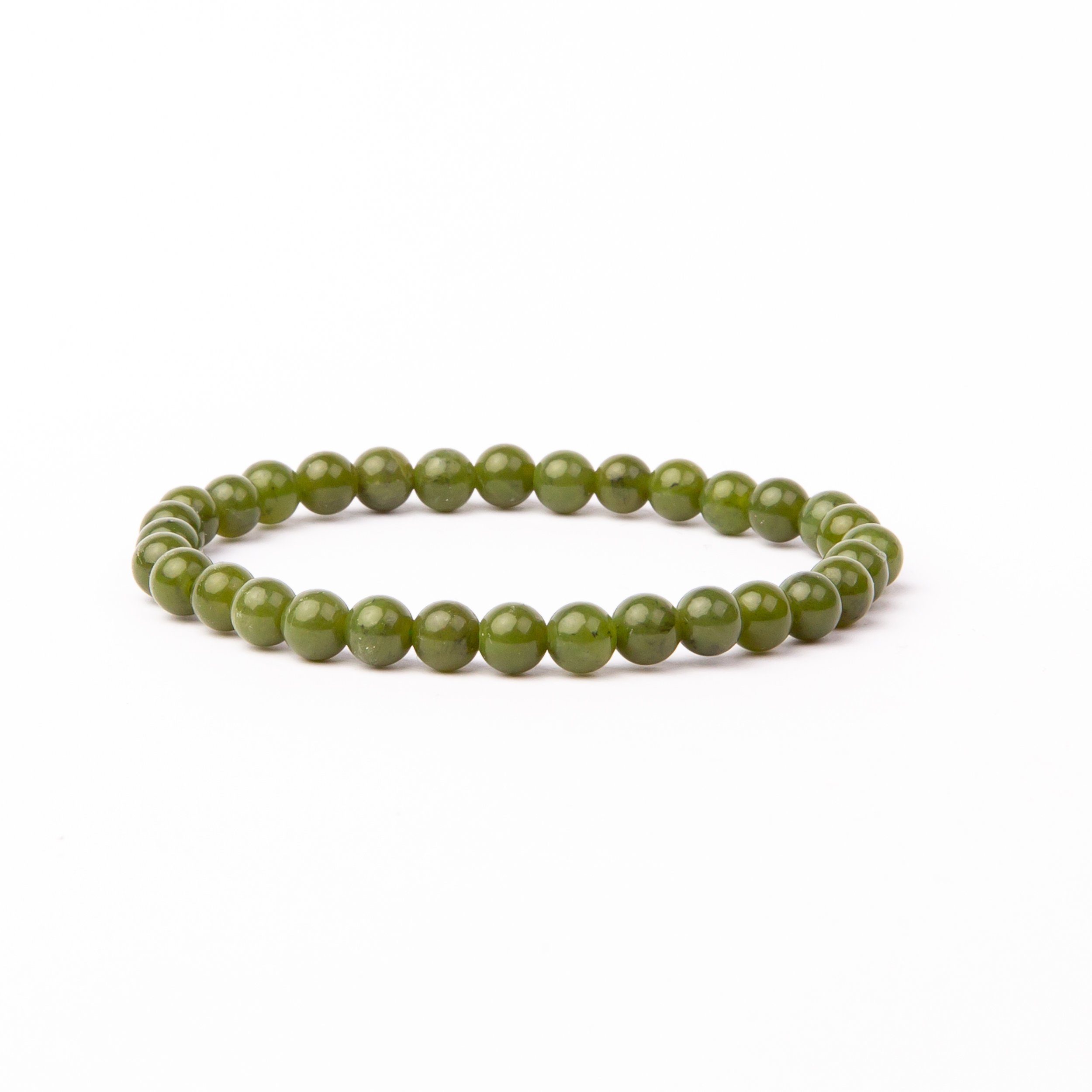Vascavi Armband Grüner Jade Perlenarmband, Made günstig online kaufen