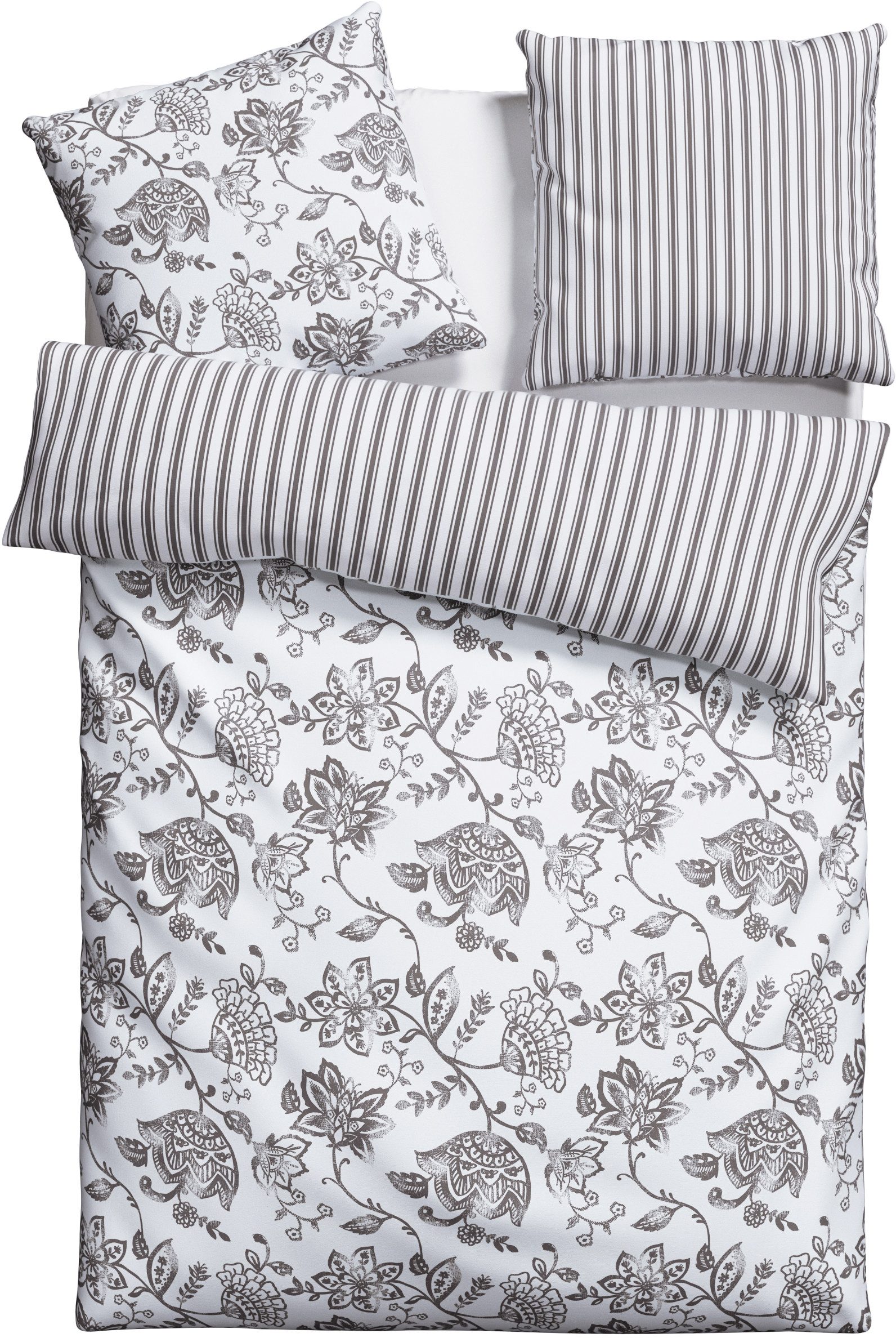 andas Bettwäsche Nordby, Renforcé, 2 teilig, Bettwäsche aus Baumwolle, skan günstig online kaufen