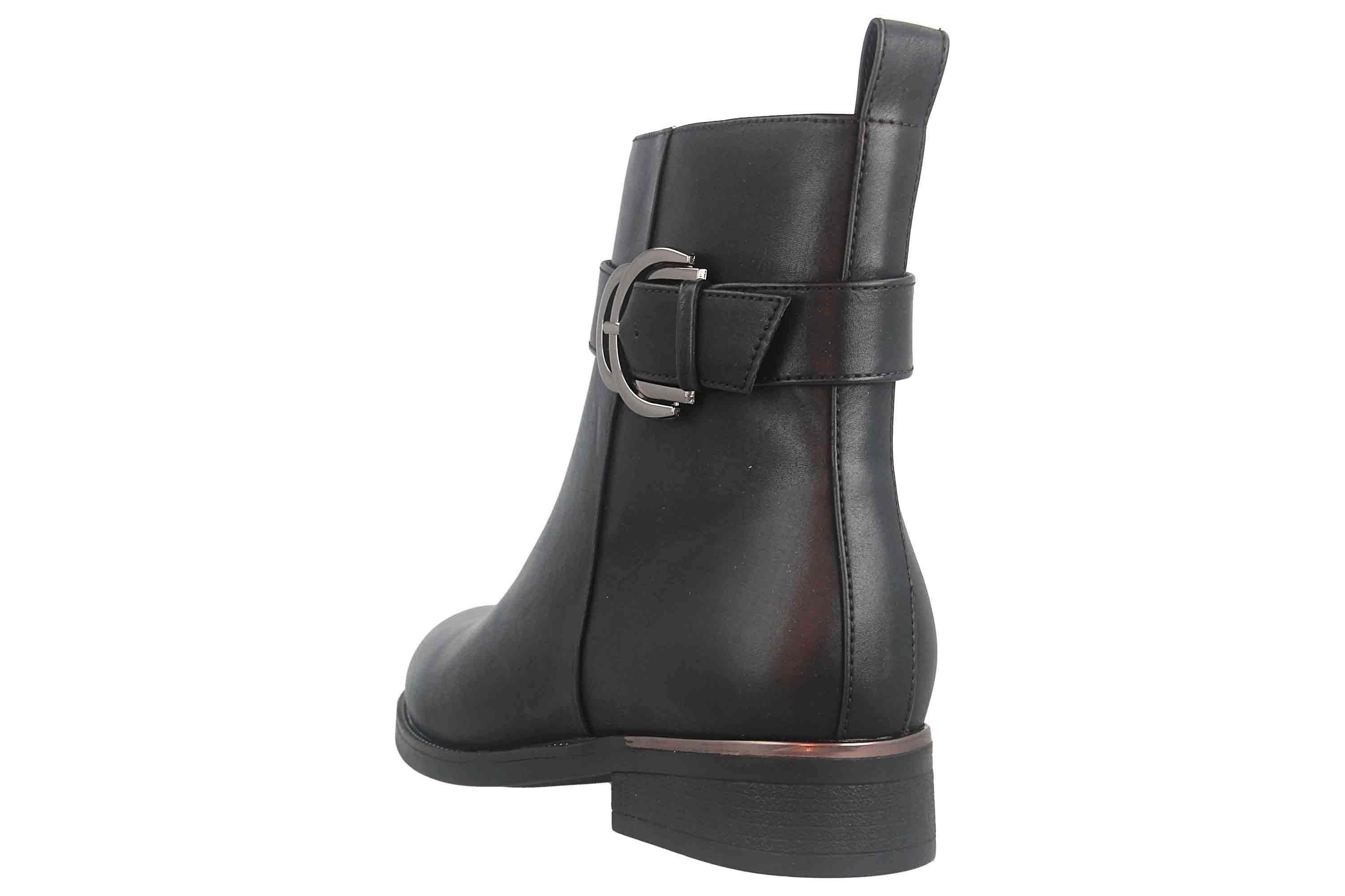 Fitters Footwear 2AA0211308 Black PU Stiefelette günstig online kaufen