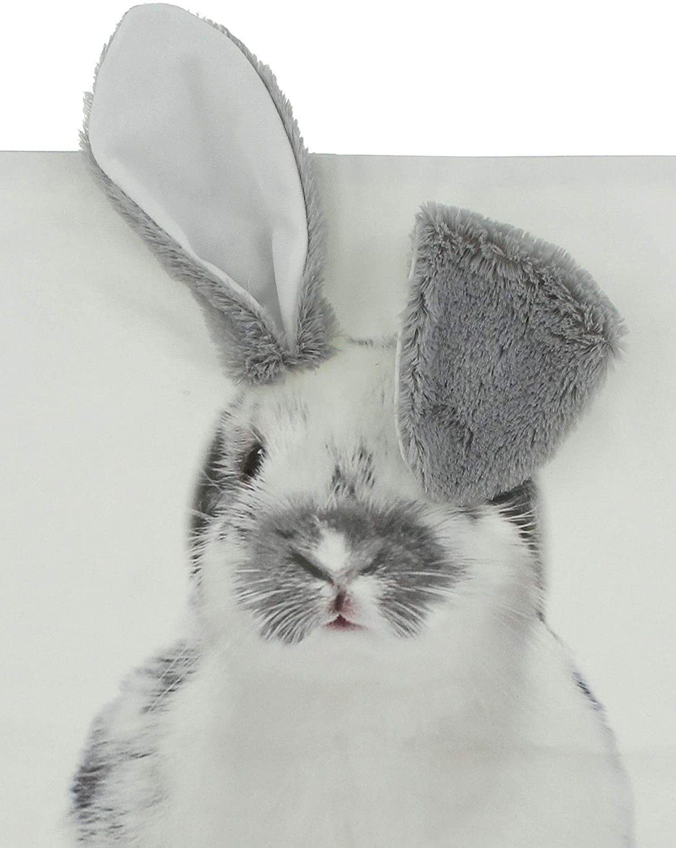 Dekoleidenschaft Kissenhülle "Hase" verschiedene Modelle, 45x45 cm, Zierkissenbezug, Kissenbezug, Osterdekoration, Zierkissenhülle mit Ostermotiv, Kuschelkissenhülle