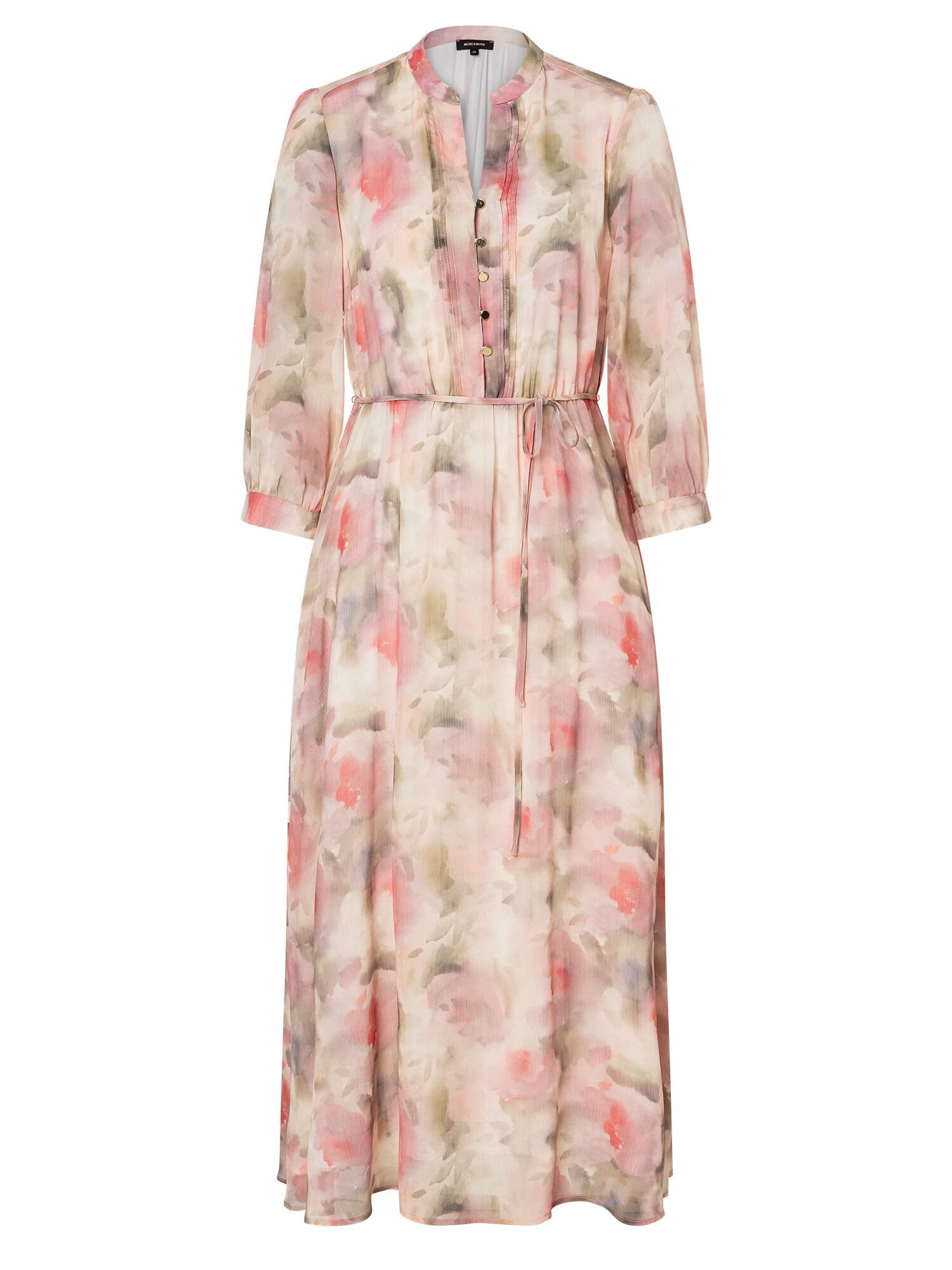 Blusenkleid Maxiblumenkleid