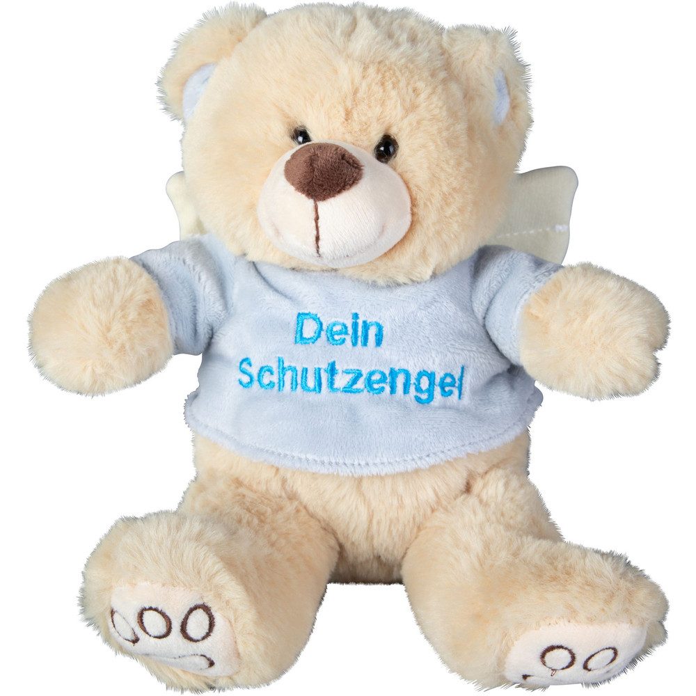 Besttoy Plüschfigur Besttoy - Plüsch Bär in beige - mit blauem Shirt und Fl günstig online kaufen