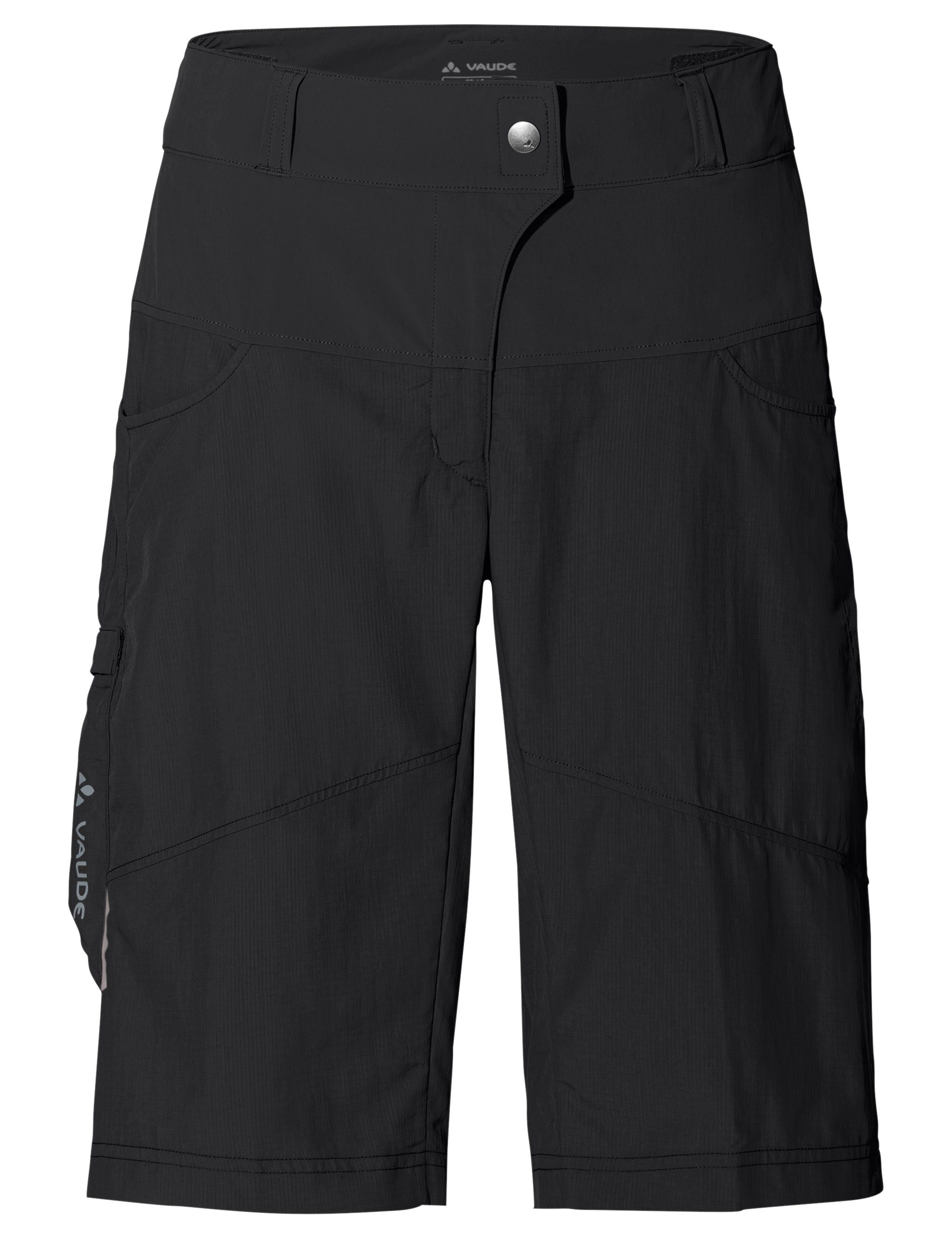 Knopf black Women's Qimsa VAUDE uni Funktionshose (1-tlg) Grüner Shorts