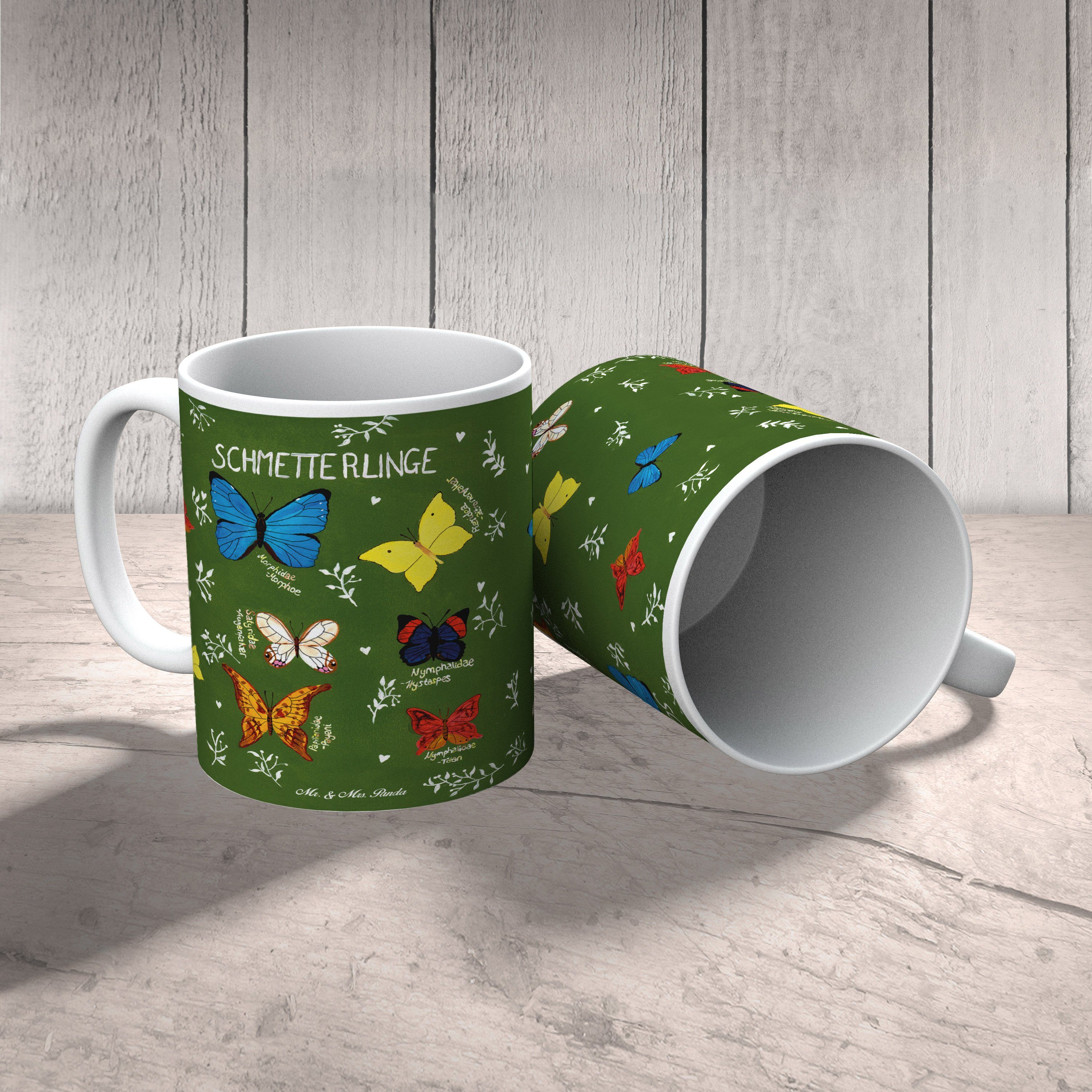 - Blumen Mr. Sprüche, Mrs. Geschenk, Keramik Tasse Panda Schmetterlinge Tasse, Moti, Tasse Geschenk &