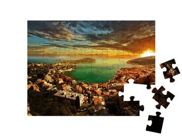 puzzleYOU Puzzle FRANKREICH RIVIERA, 48 Puzzleteile, puzzleYOU-Kollektionen Frankreich