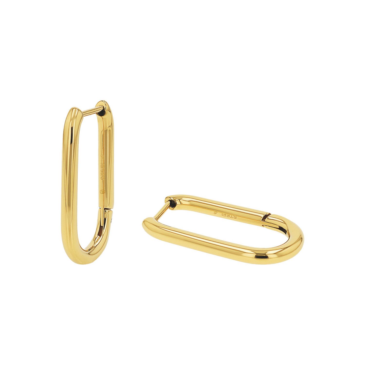 TOM TAILOR Paar Creolen Schmuck Geschenk Edelstahl