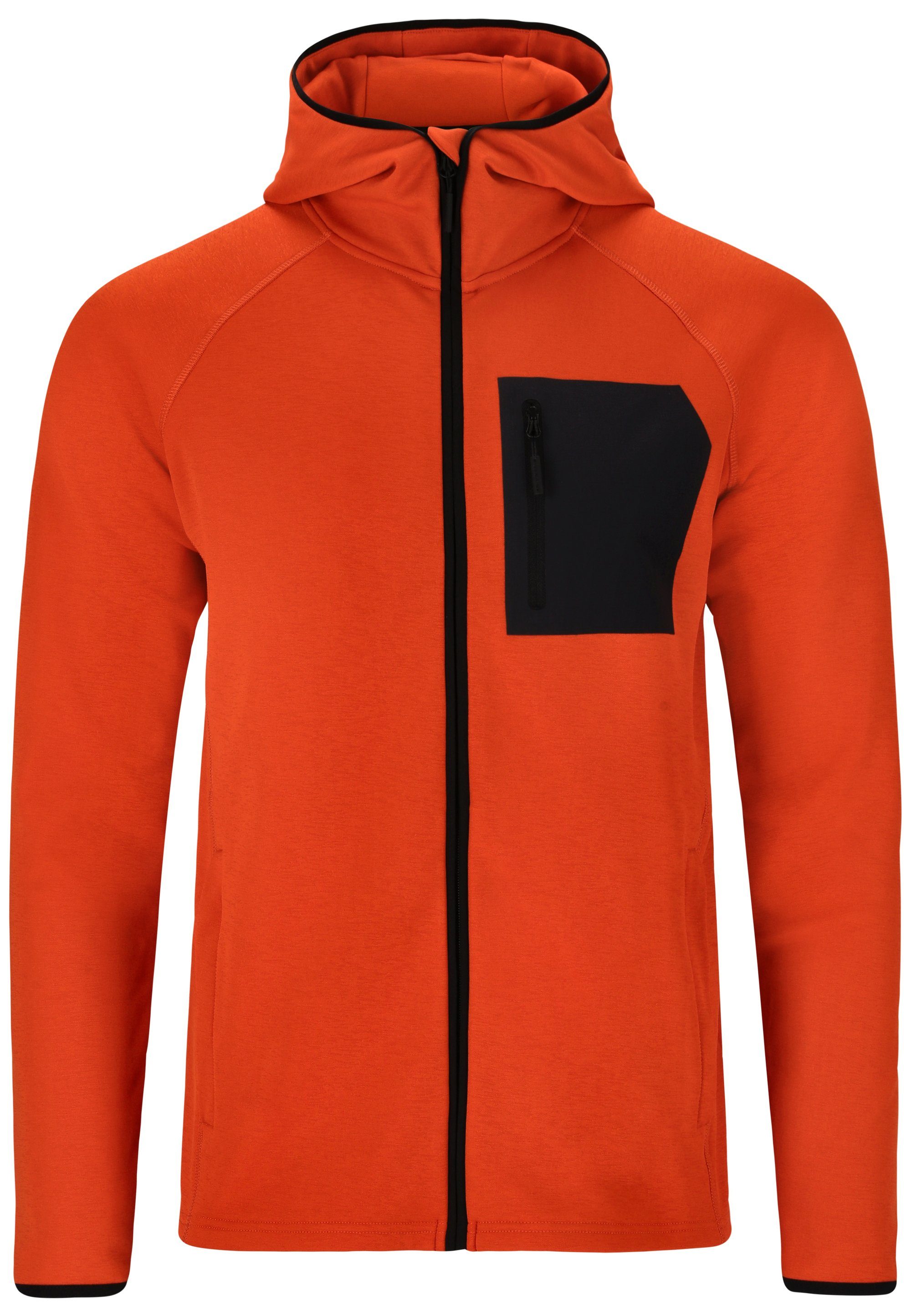 ENDURANCE Sweatjacke Deerto mit Funktion atmungsaktiver orange